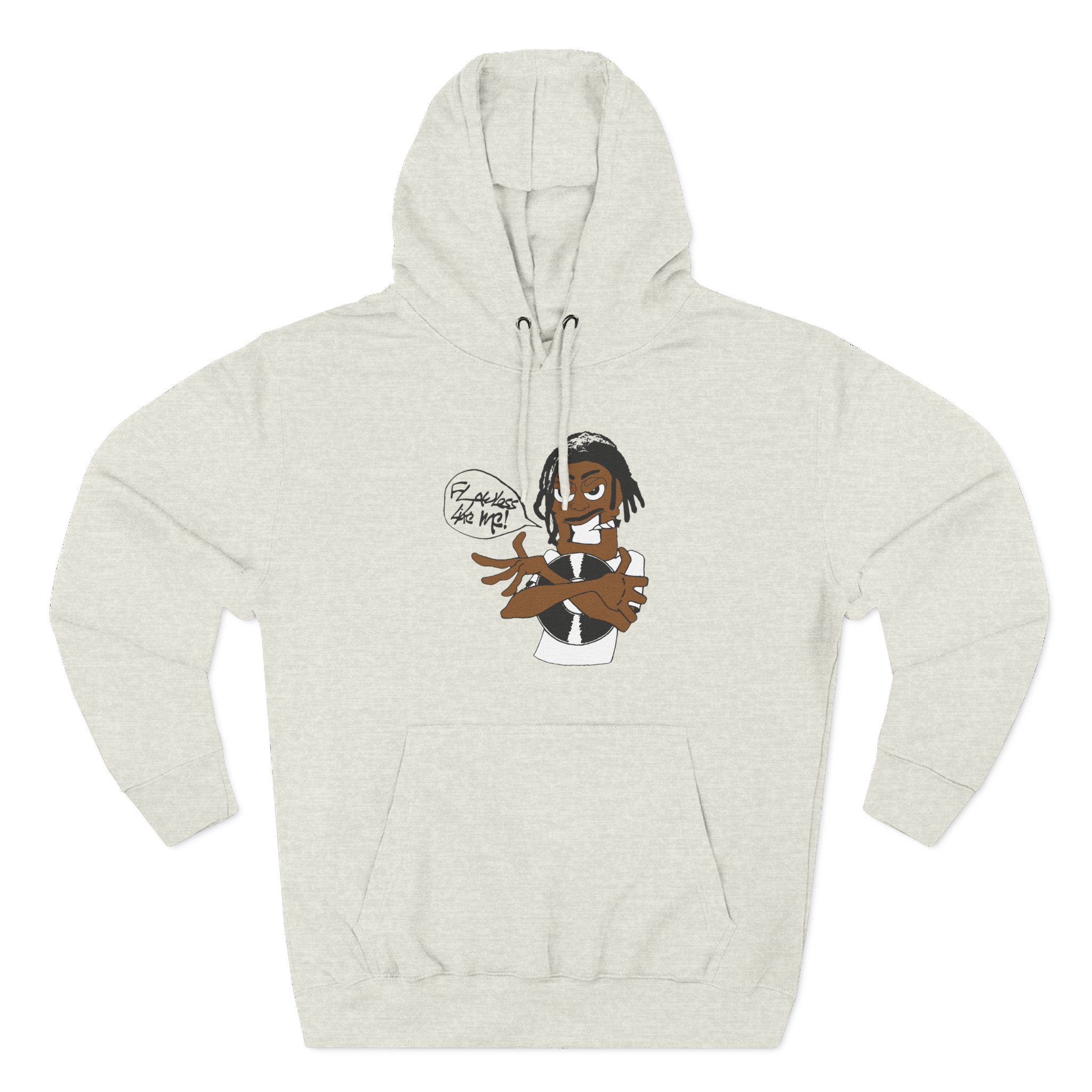Lucki Flawless Like Me Three-Panel Fleece Hoodie