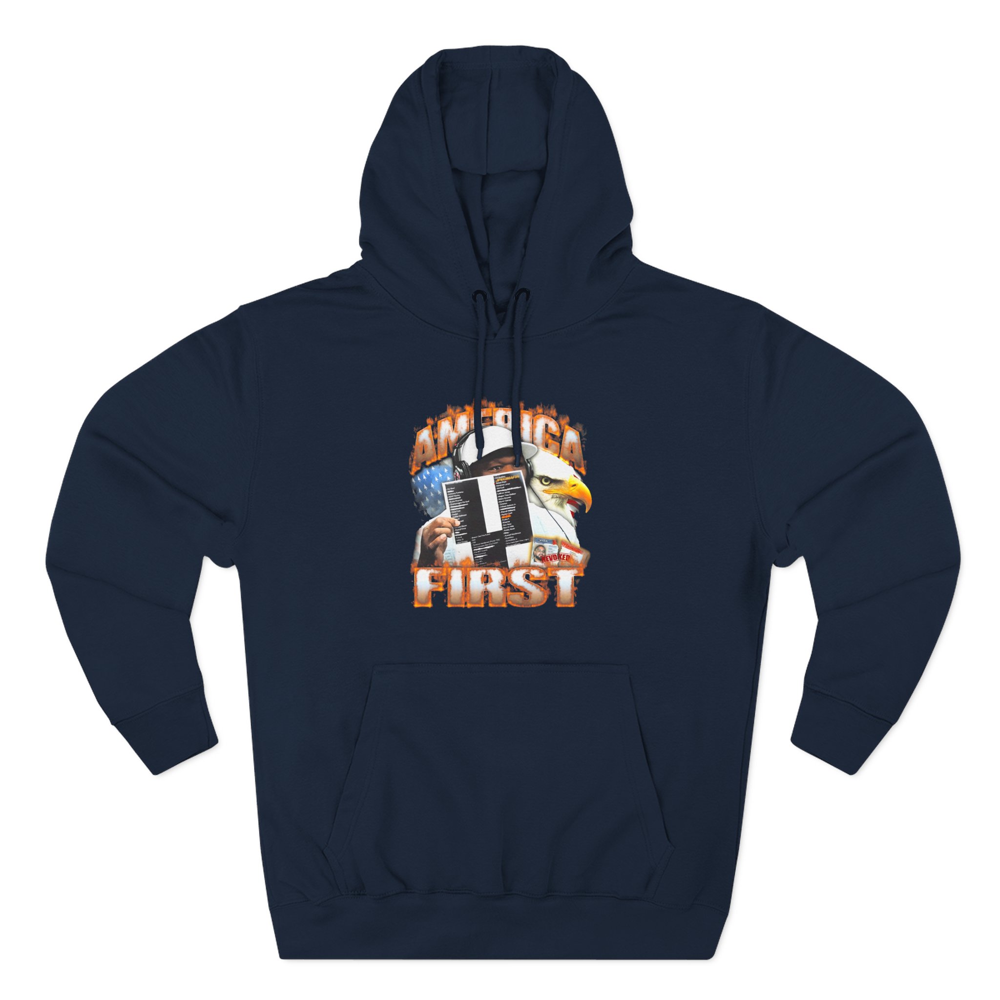 Jpegmafia America First Three-Panel Fleece Hoodie