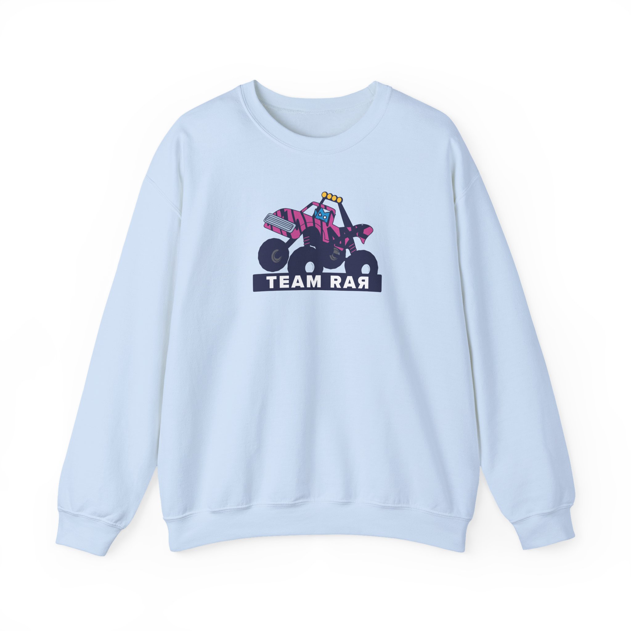 Team Rar Monster Truck Unisex Heavy Blendâ„¢ Crewneck Sweatshirt