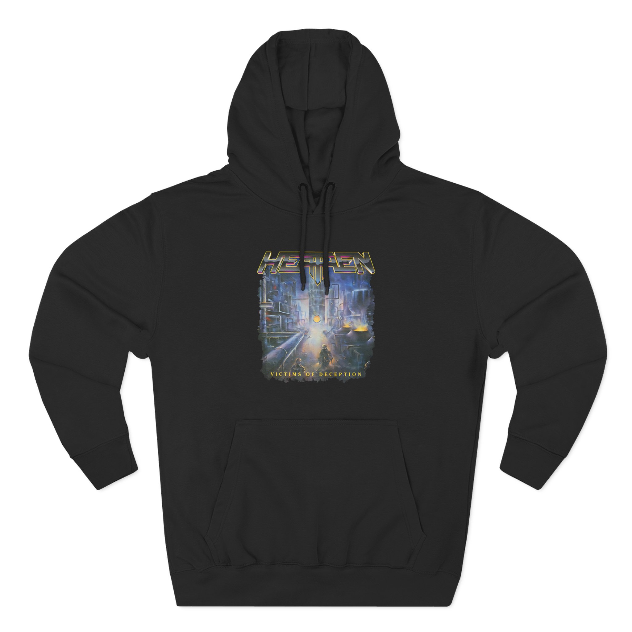 Heathen Victims Of Deception Three-Panel Fleece Hoodie