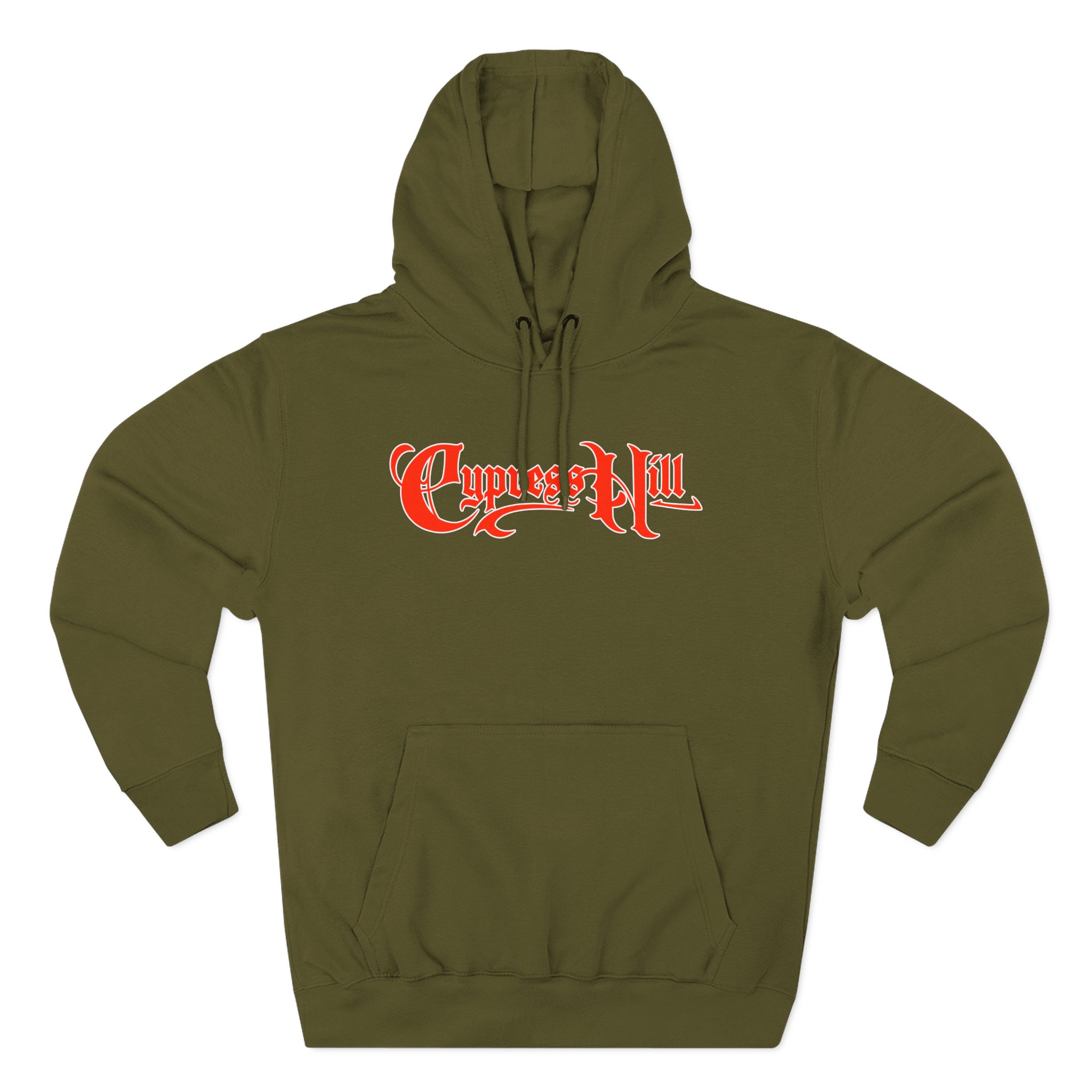 Cypress Hill OG Skull N Compass Three-Panel Fleece Hoodie