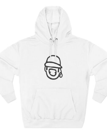 Niko B Big Face Three-panel Fleece Hoodie