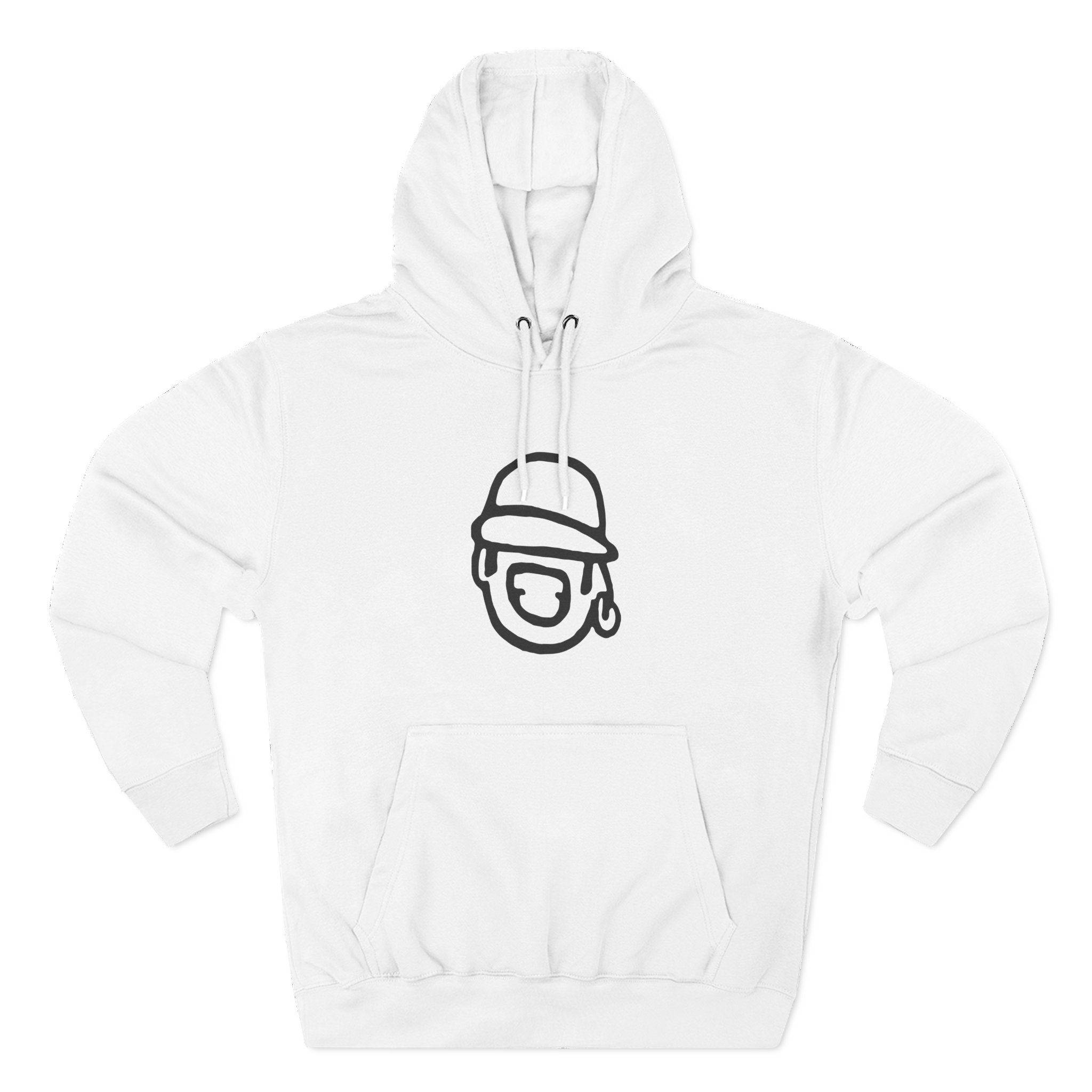 Niko B Big Face Three-panel Fleece Hoodie