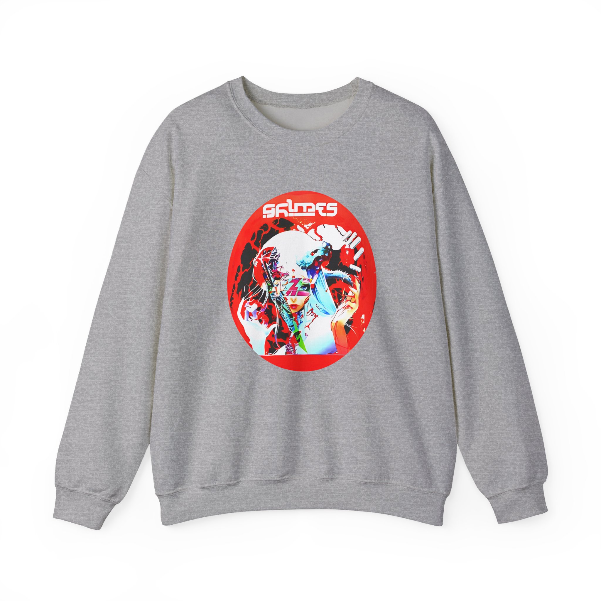 Grimes Unisex Heavy Blend Crewneck Sweatshirt