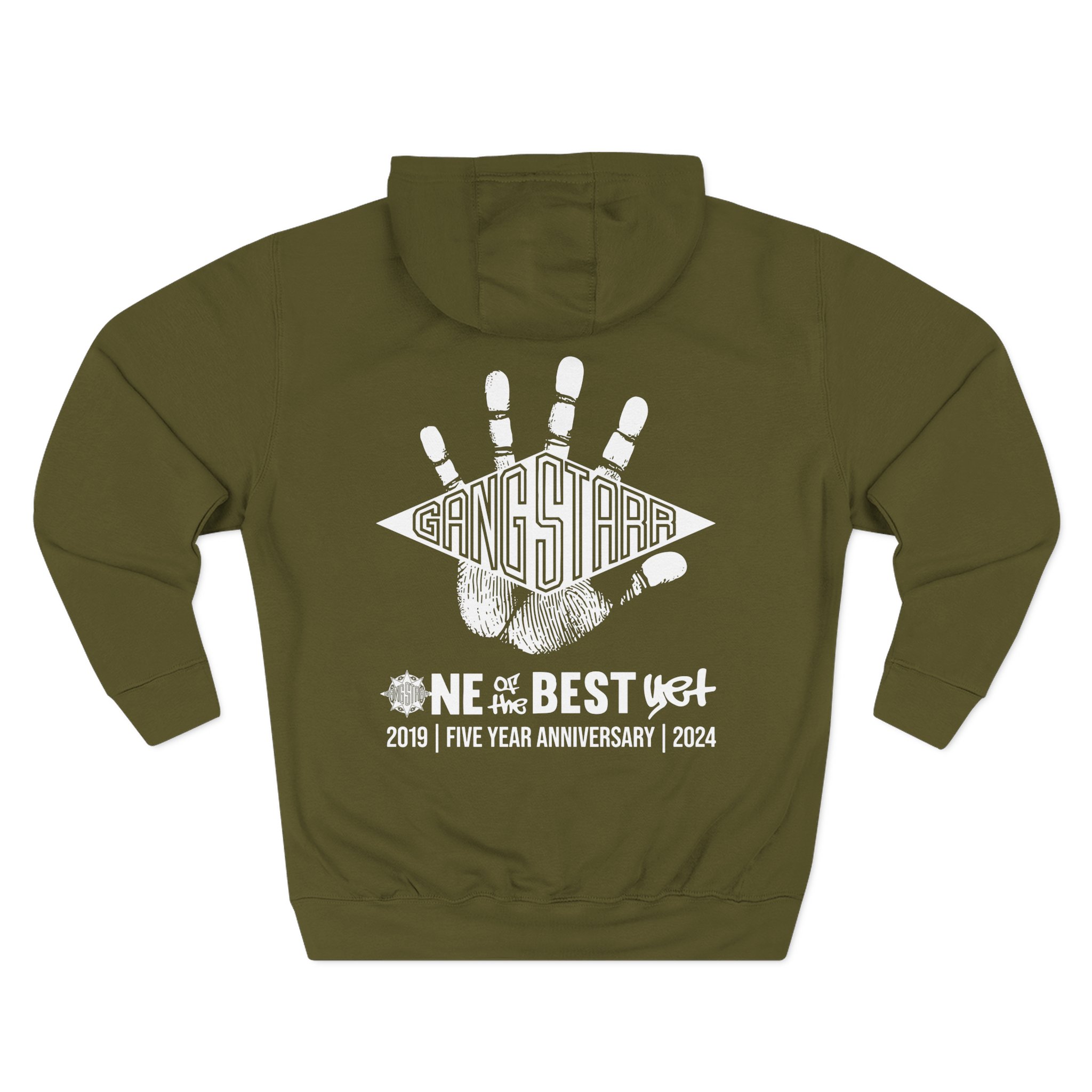 Gang Starr Ootby Fifth Anniversary Three-Panel Fleece Hoodie