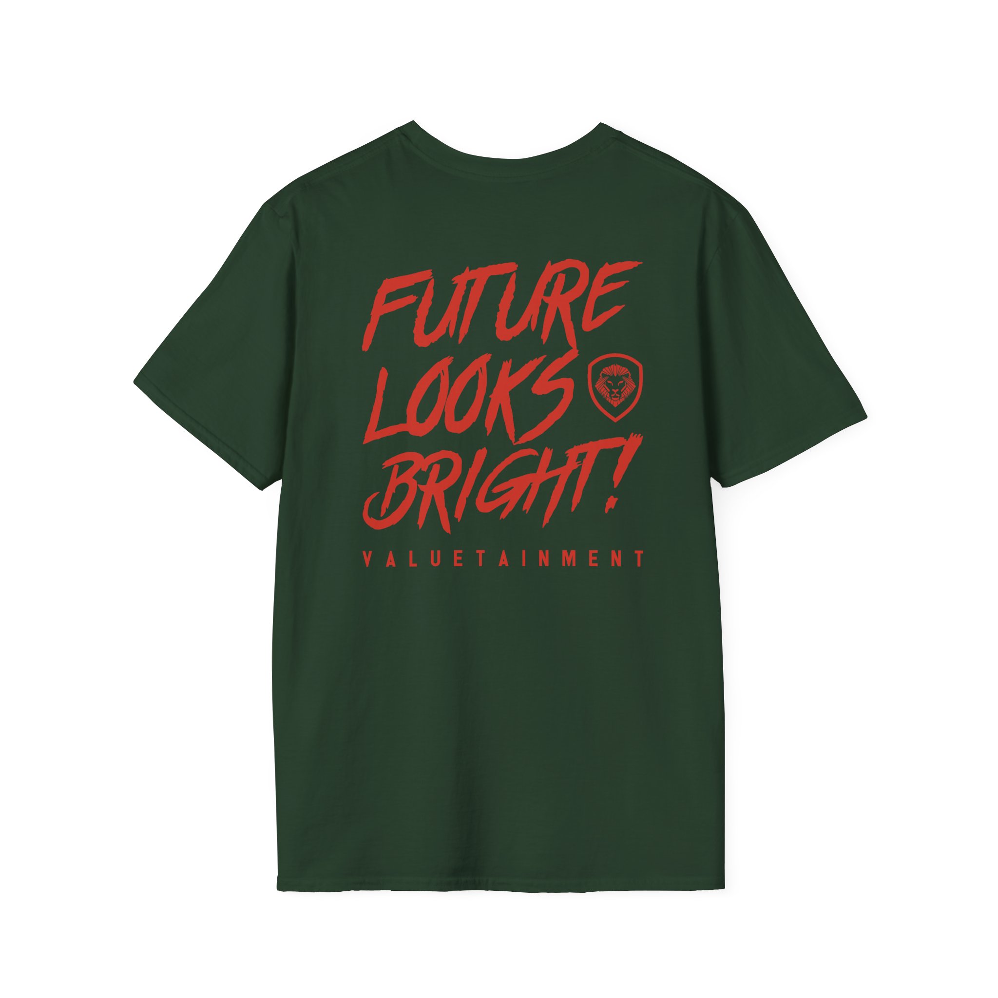 Valuetainment Future Looks Bright Unisex Softstyle T-Shirt