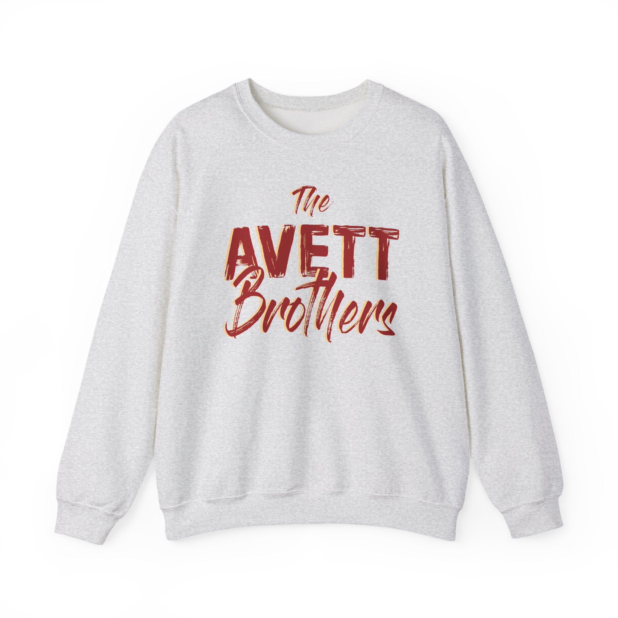 Avett Brothers Painted Sign Logo Unisex Heavy Blendâ„¢ Crewneck Sweatshirt