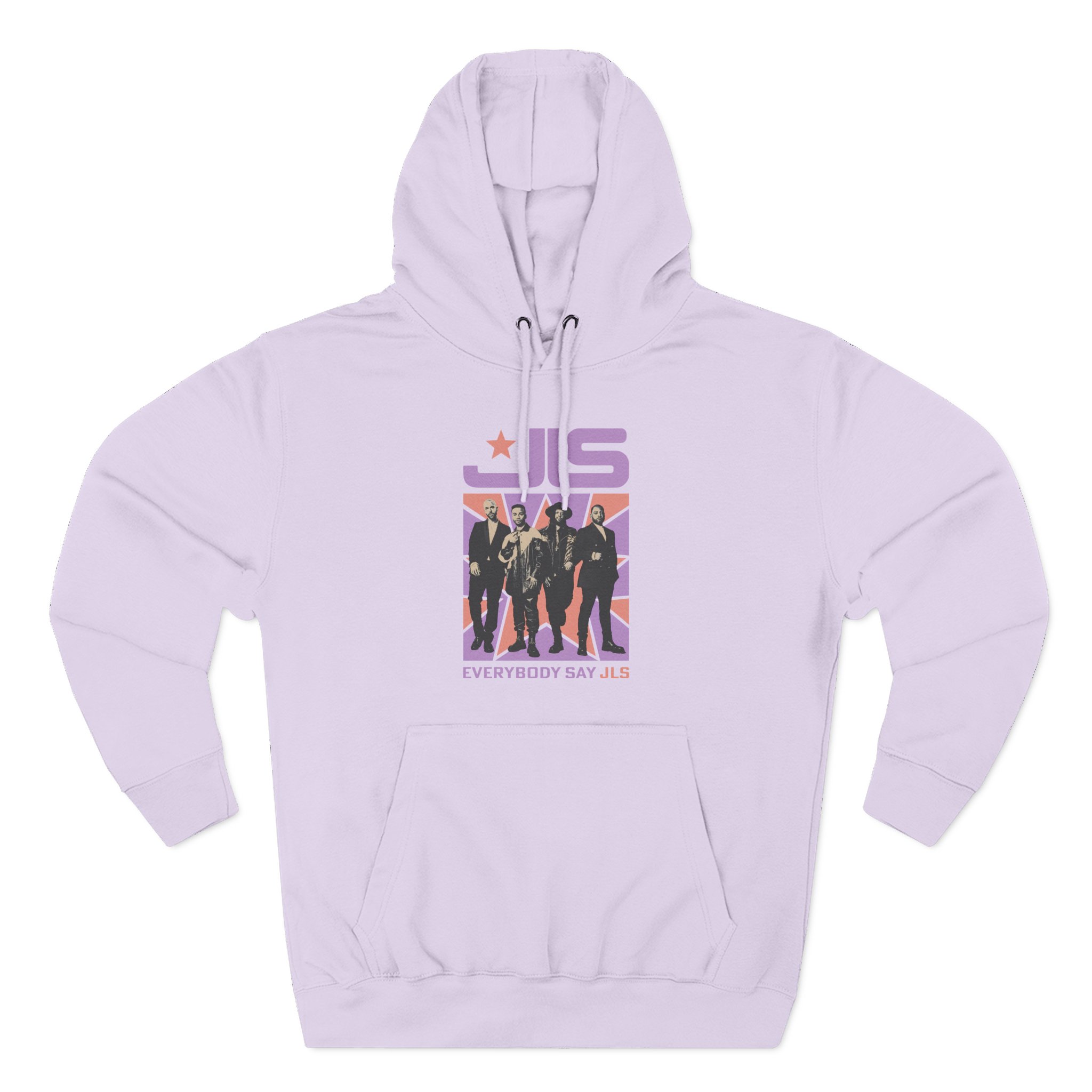 JLS, Everybody Say JLS Photo Star Three-Panel Fleece Hoodie