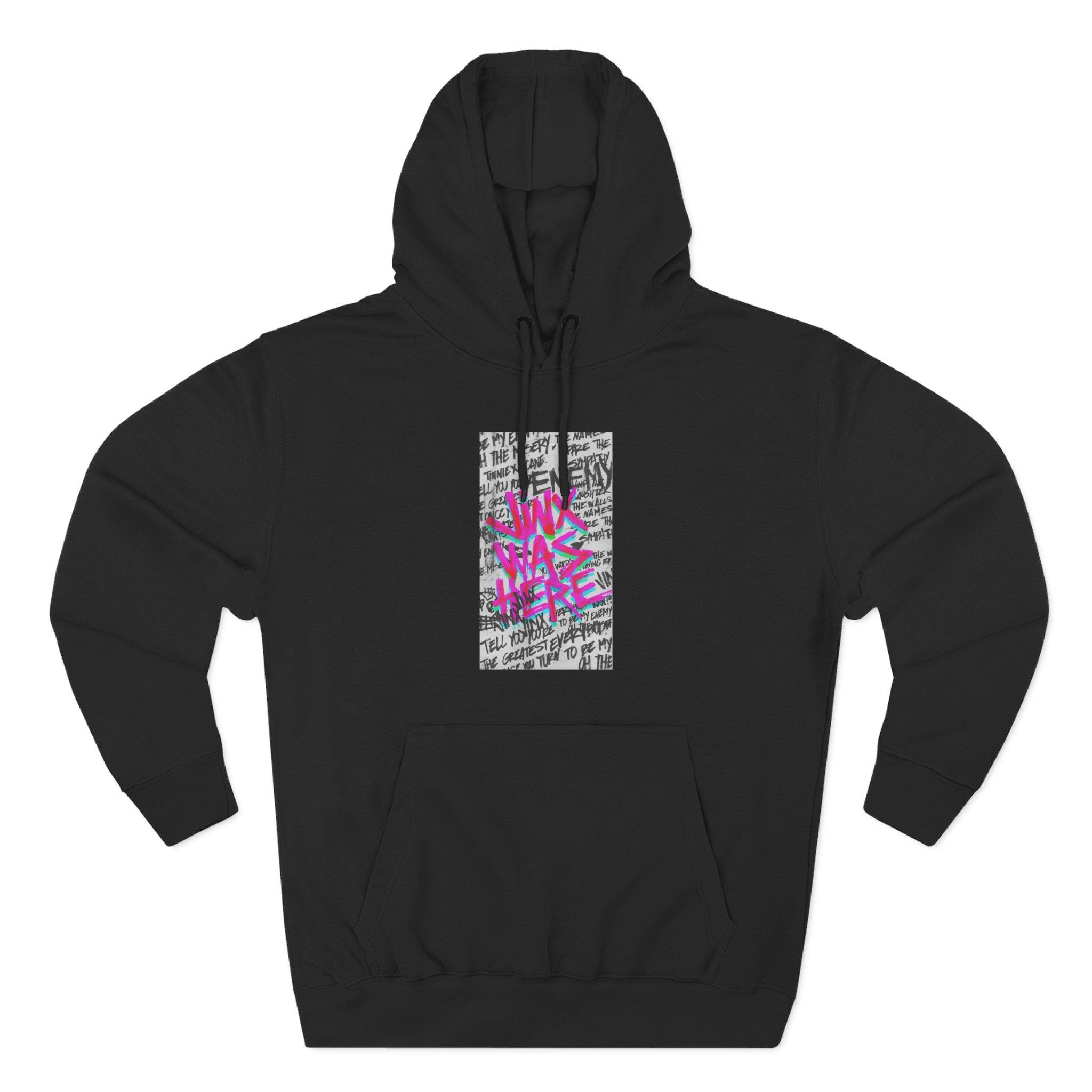 Jinx Three-Panel Fleece Hoodie