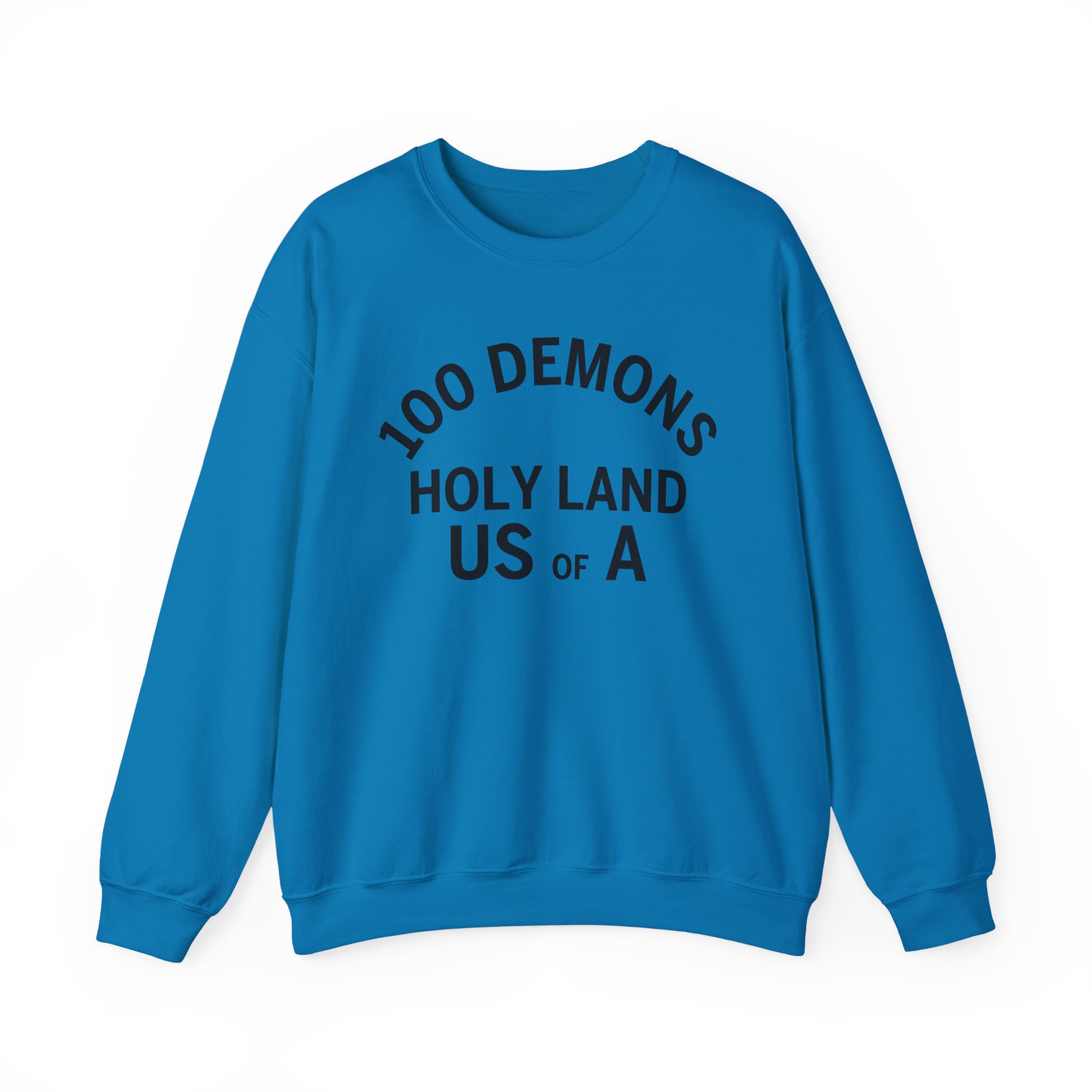 100 Demons Holyland Unisex Heavy Blendâ„¢ Crewneck Sweatshirt
