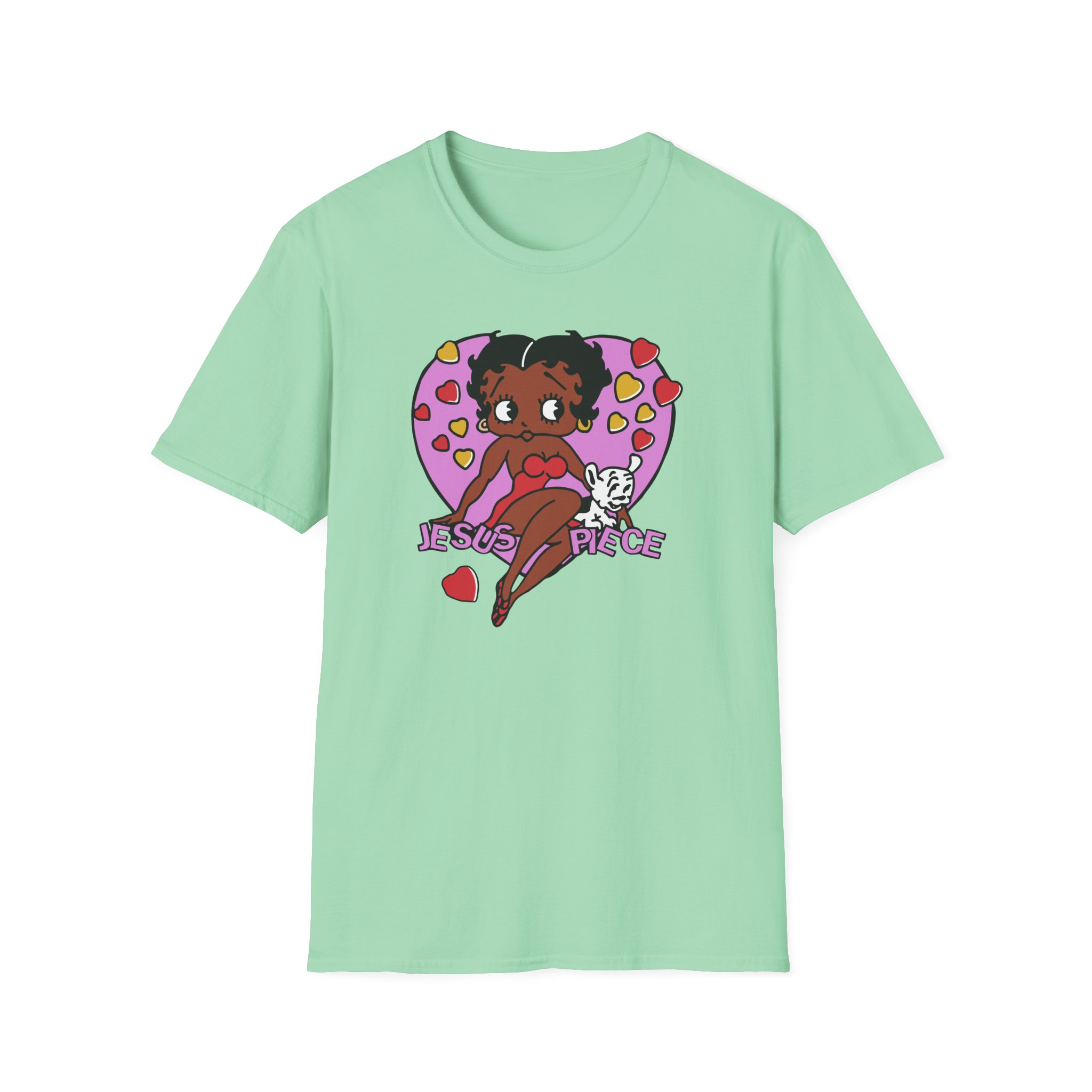 Jesus Piece Betty Unisex Softstyle T-Shirt
