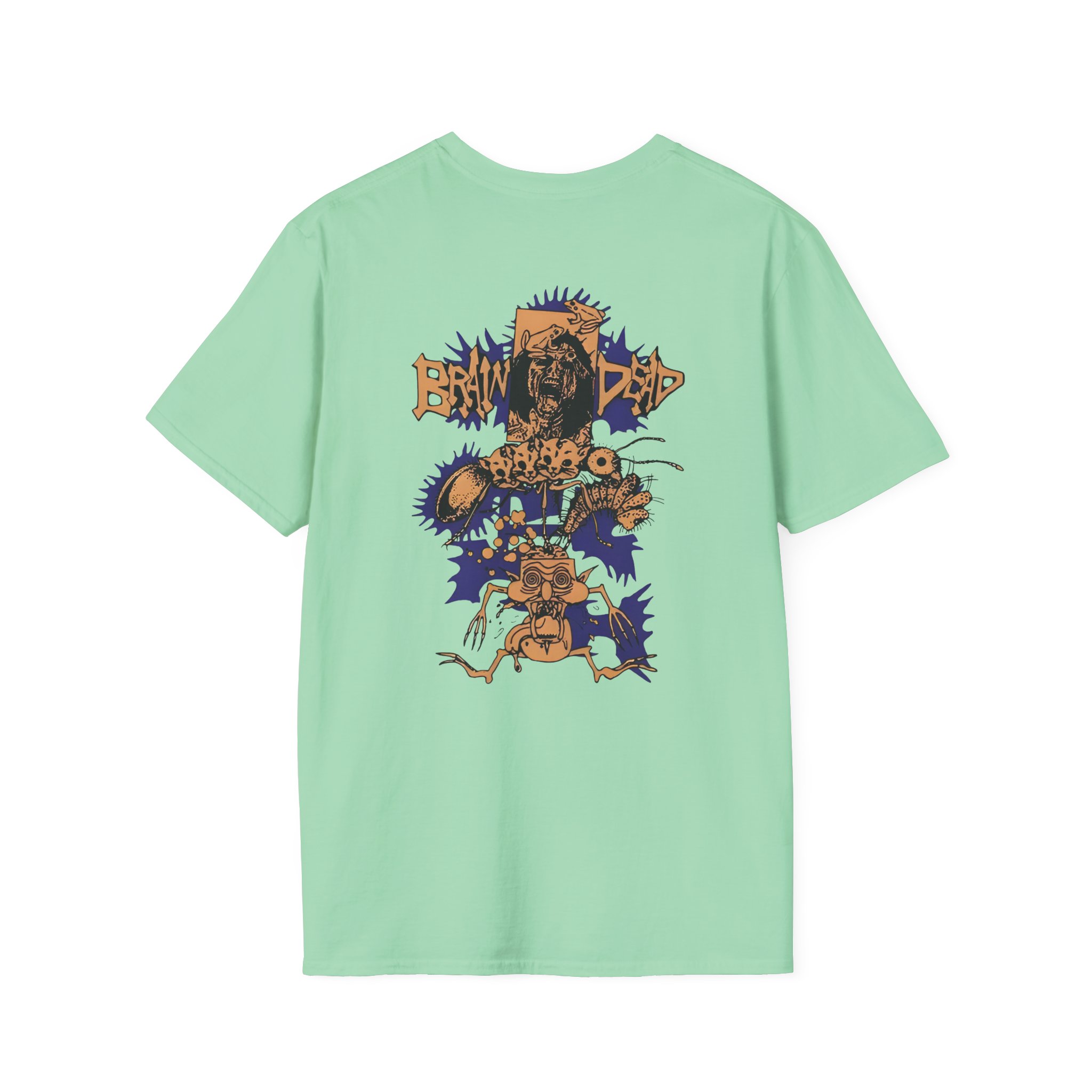 I Think You Should Leave Brain Dead Unisex Softstyle T-Shirt