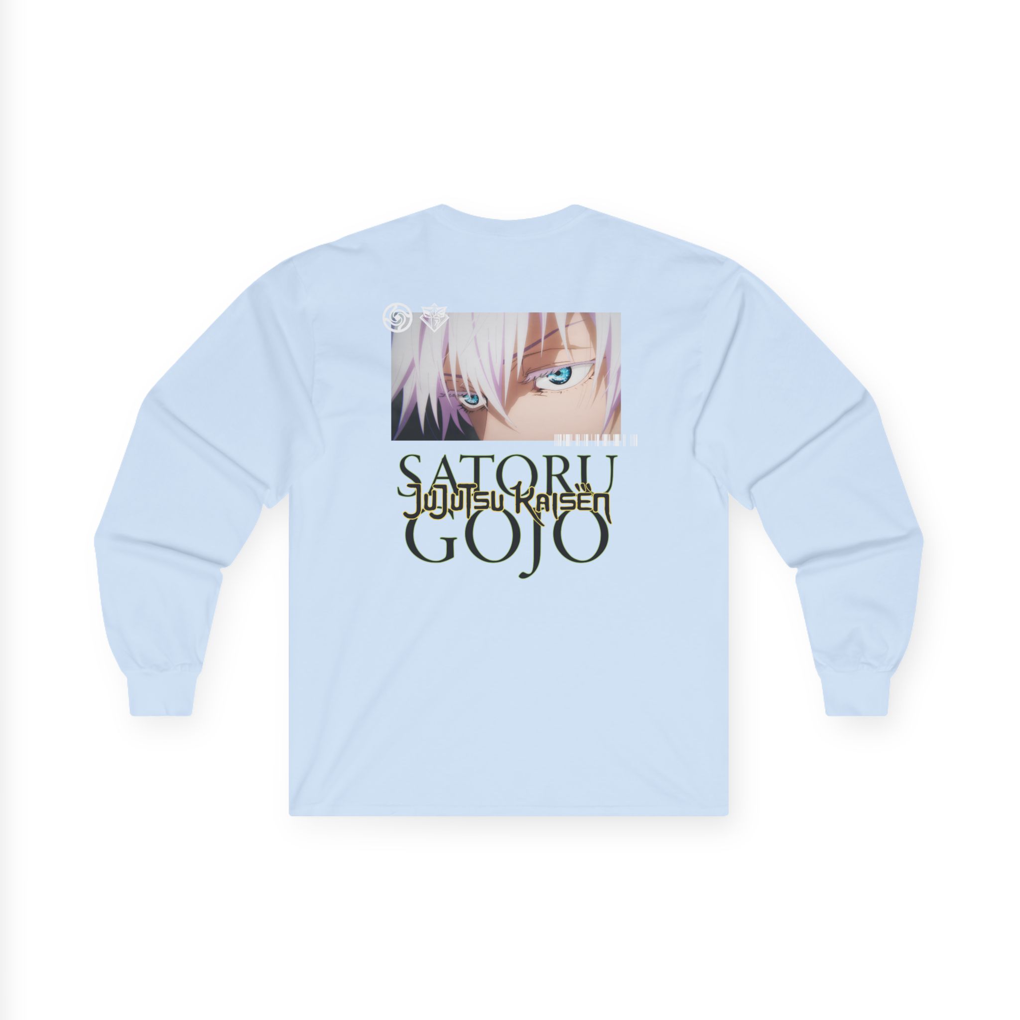 Jujutsu Kaisen X Dim Mak Gojo Eyes Unisex Ultra Cotton Long Sleeve Tee