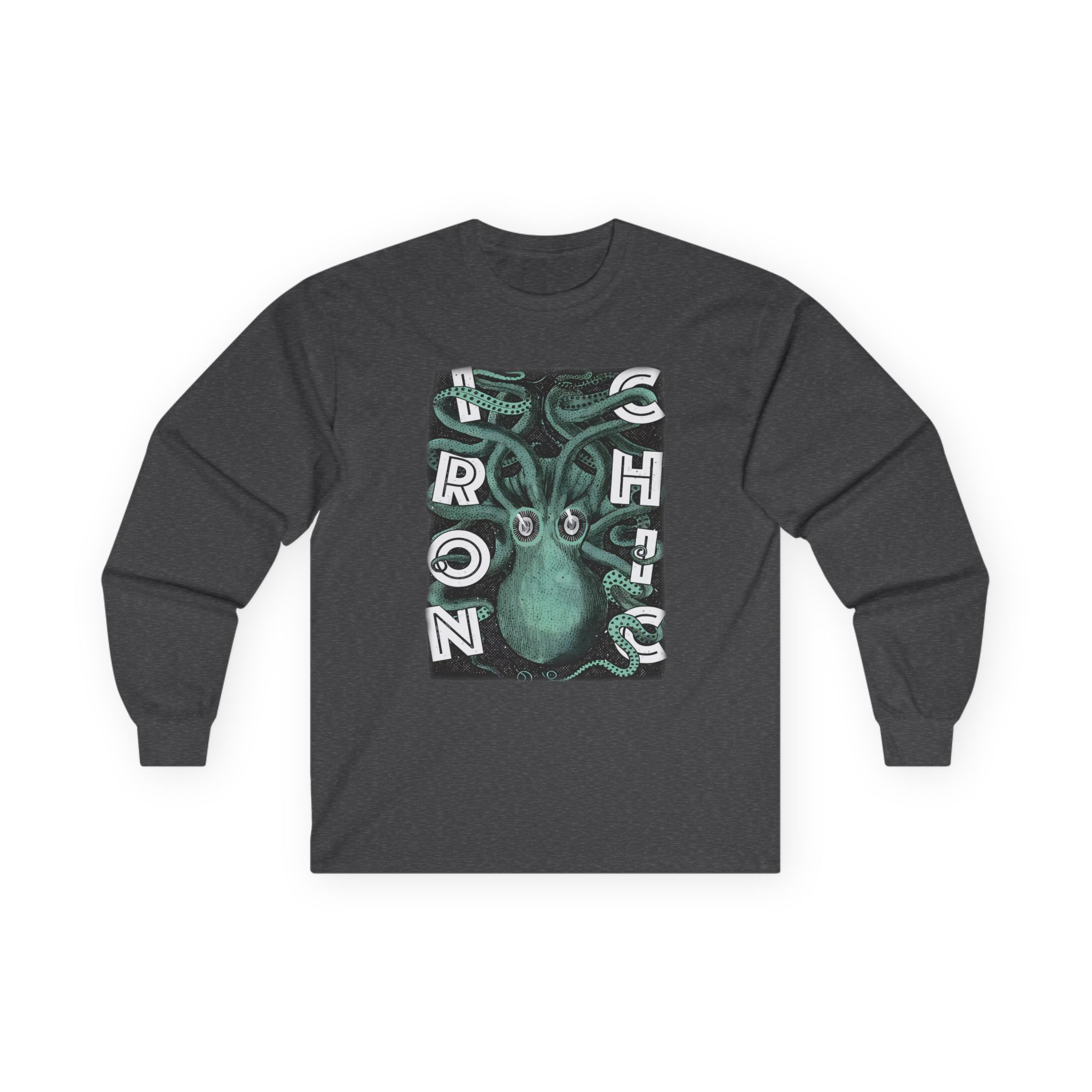 Iron Chic Octopus Unisex Ultra Cotton Long Sleeve Tee