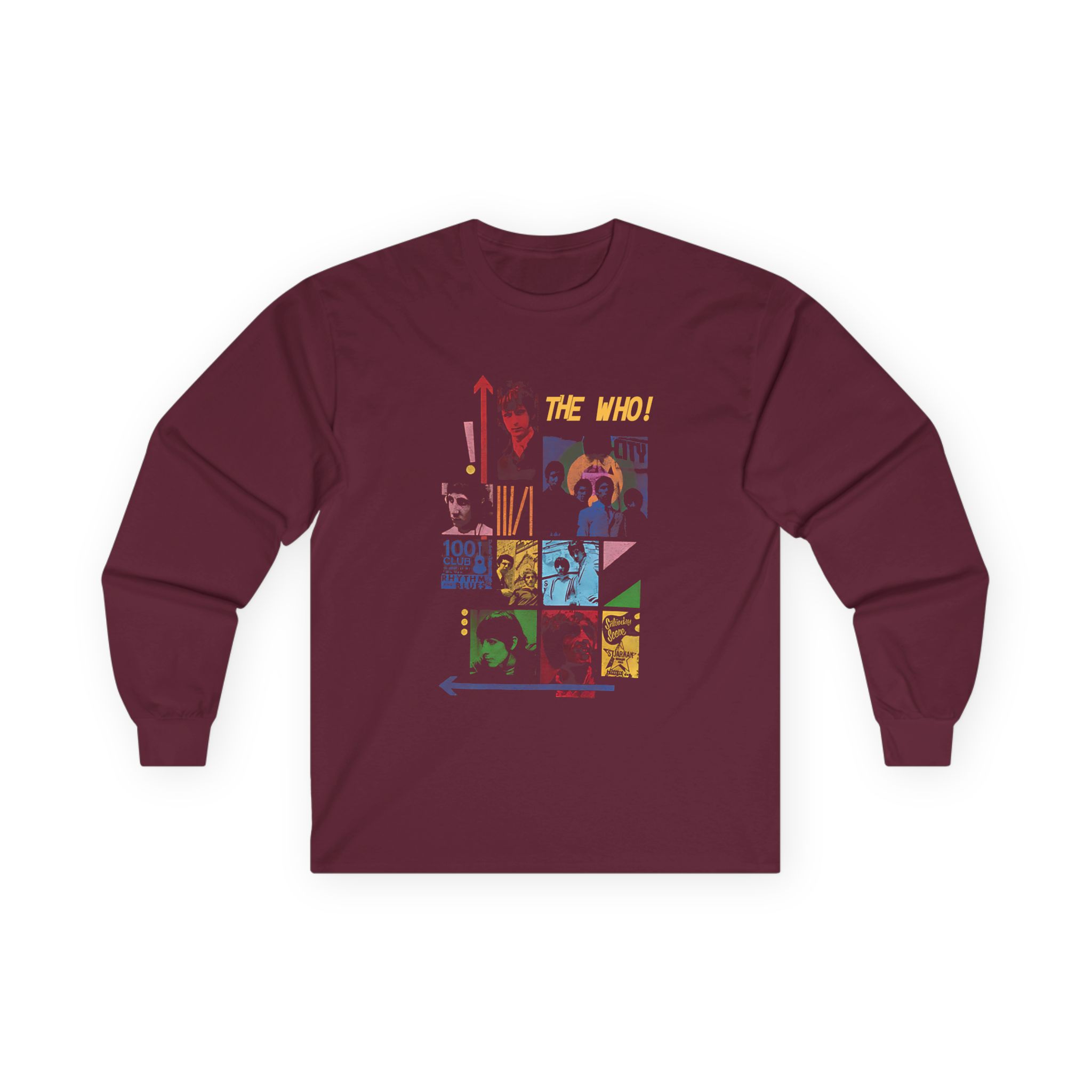 TW Collage Unisex Ultra Cotton Long Sleeve Tee