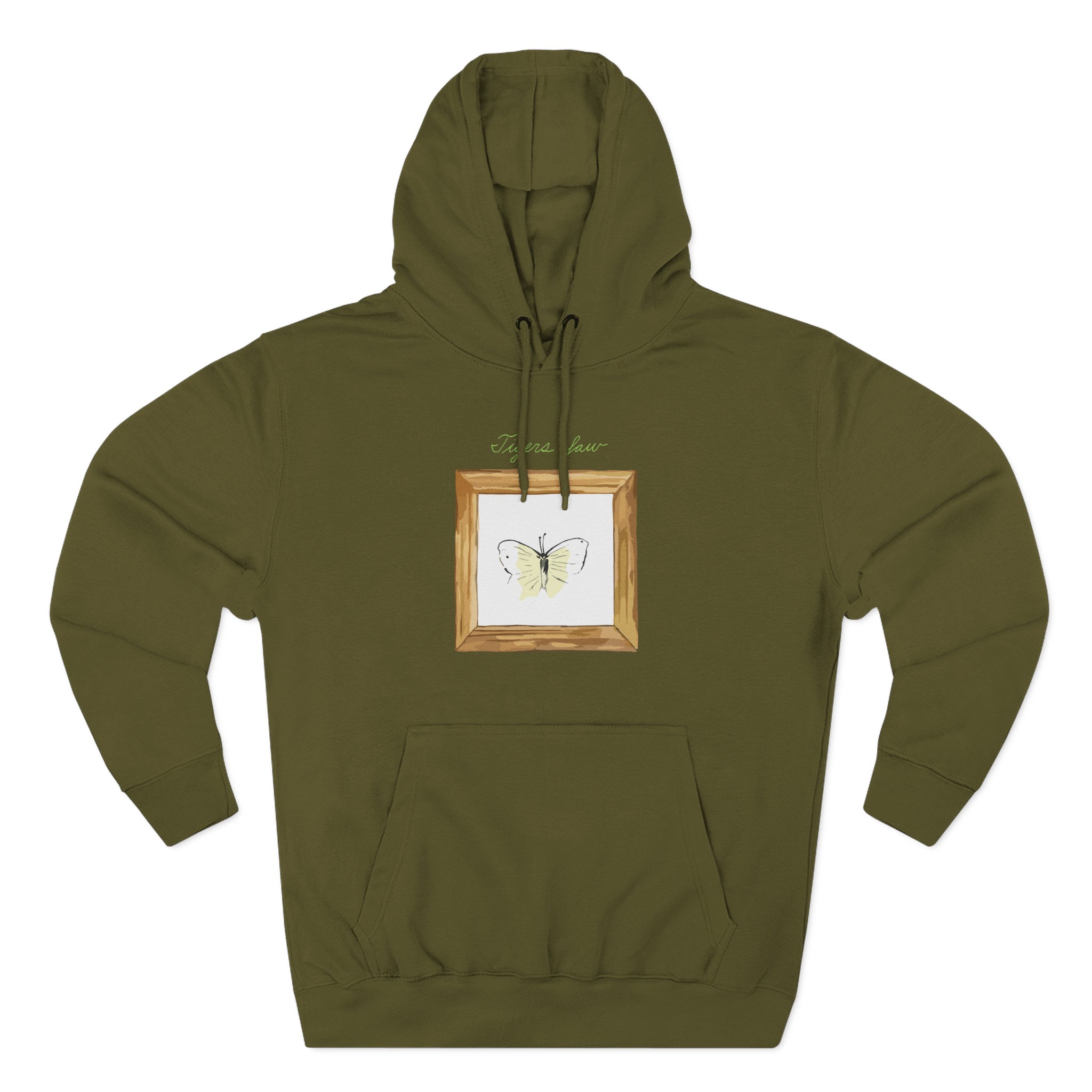 Tigers Jaw Moth Three-Panel Fleece Hoodie
