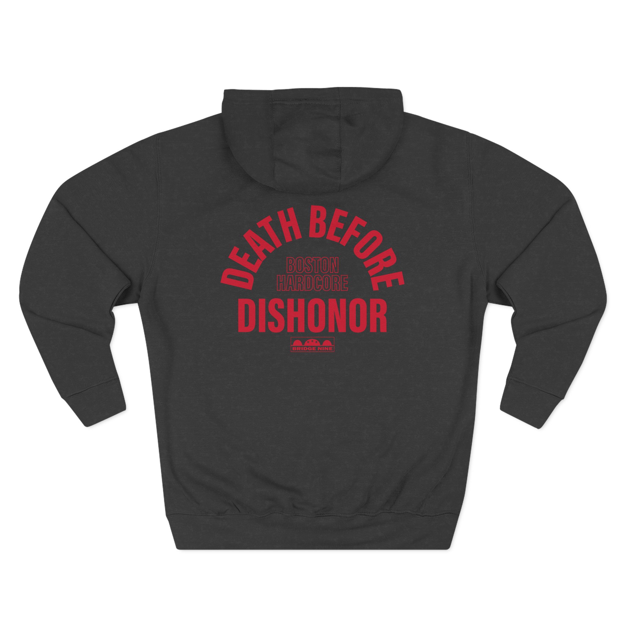 Death Before Dishonor Boston Arch Three-Panel Fleece Hoodie