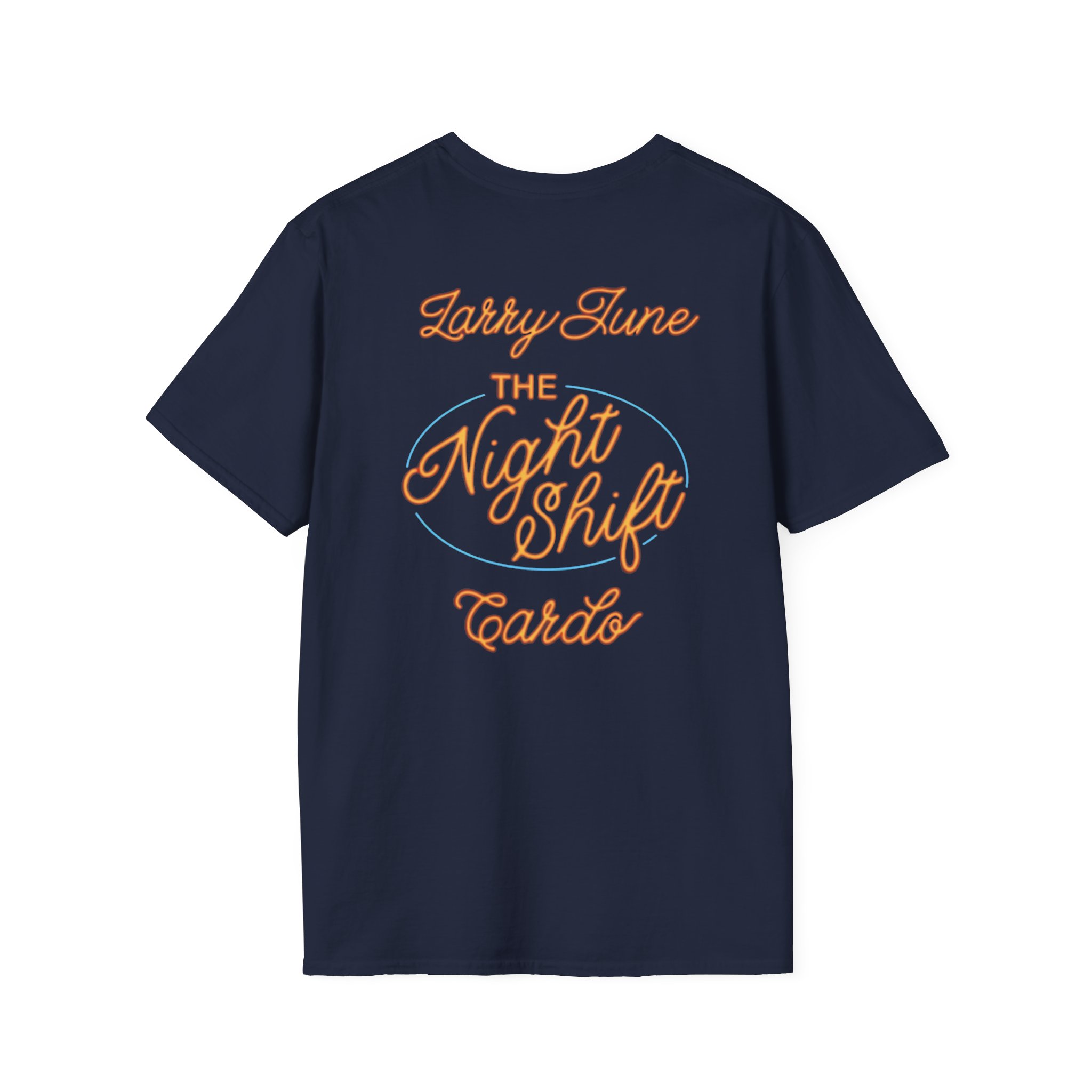 Larry June the Night Shift Neon Unisex Softstyle T-Shirt