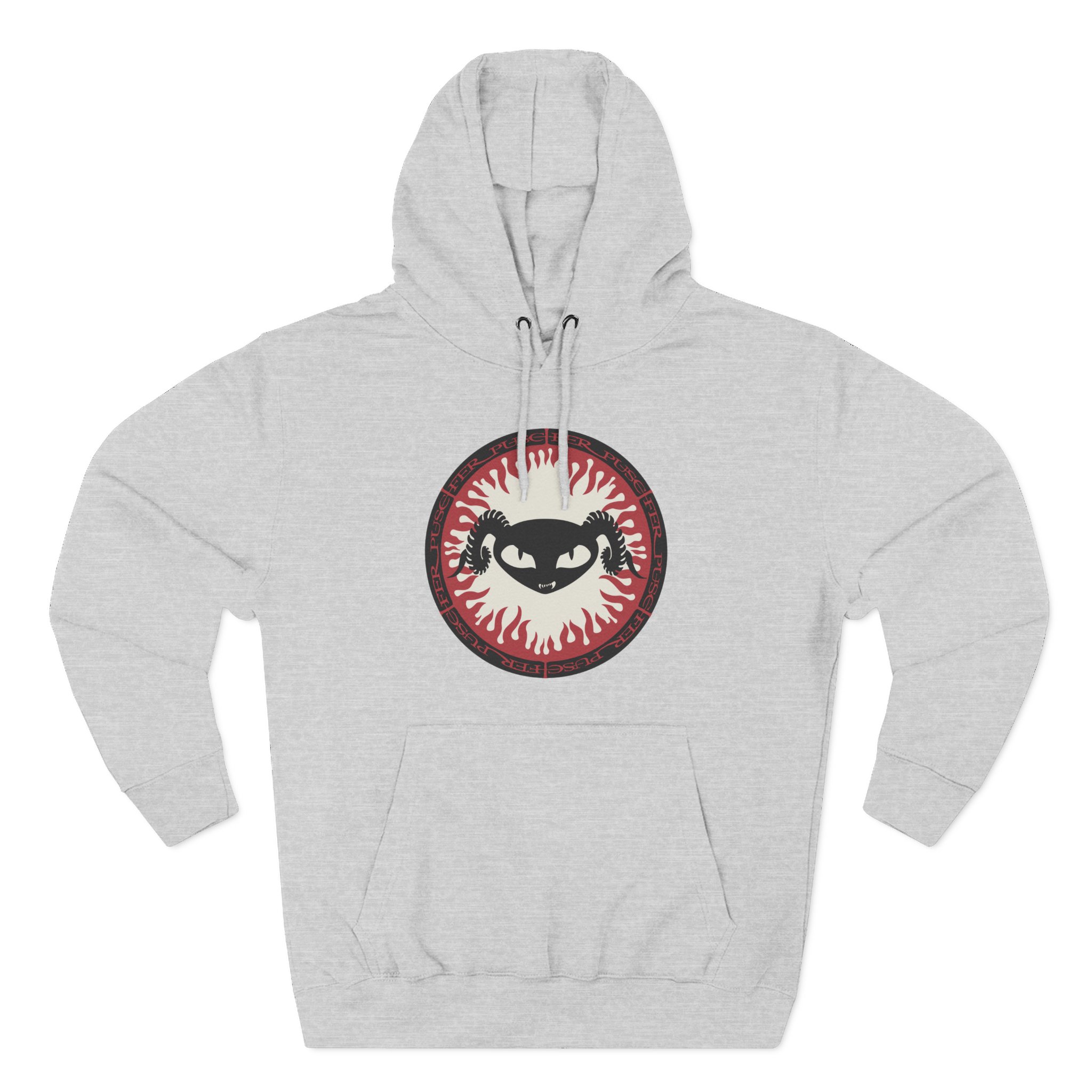 Puscifer Flame Logo Three-Panel Fleece Hoodie