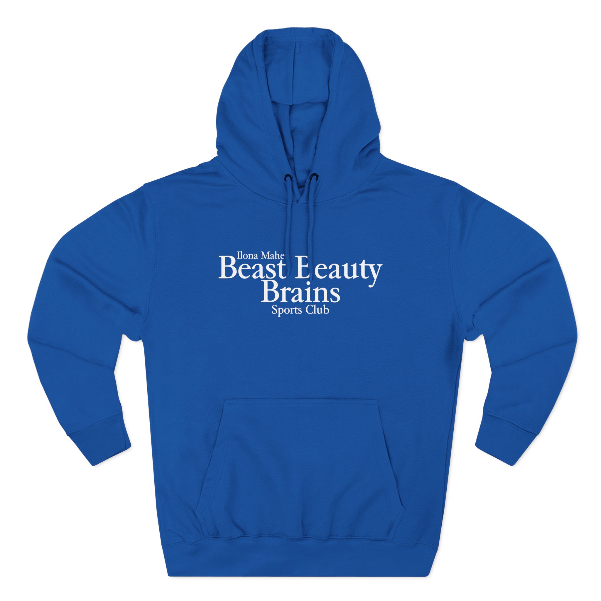 Ilona Maher Beast Beauty Brains Sports Club Three-Panel Fleece Hoodie
