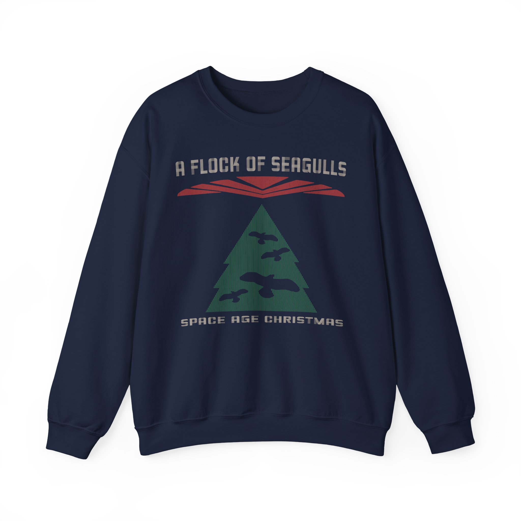 A Flock of Seagulls Ugly Xmas Unisex Heavy Blendâ„¢ Crewneck Sweatshirt