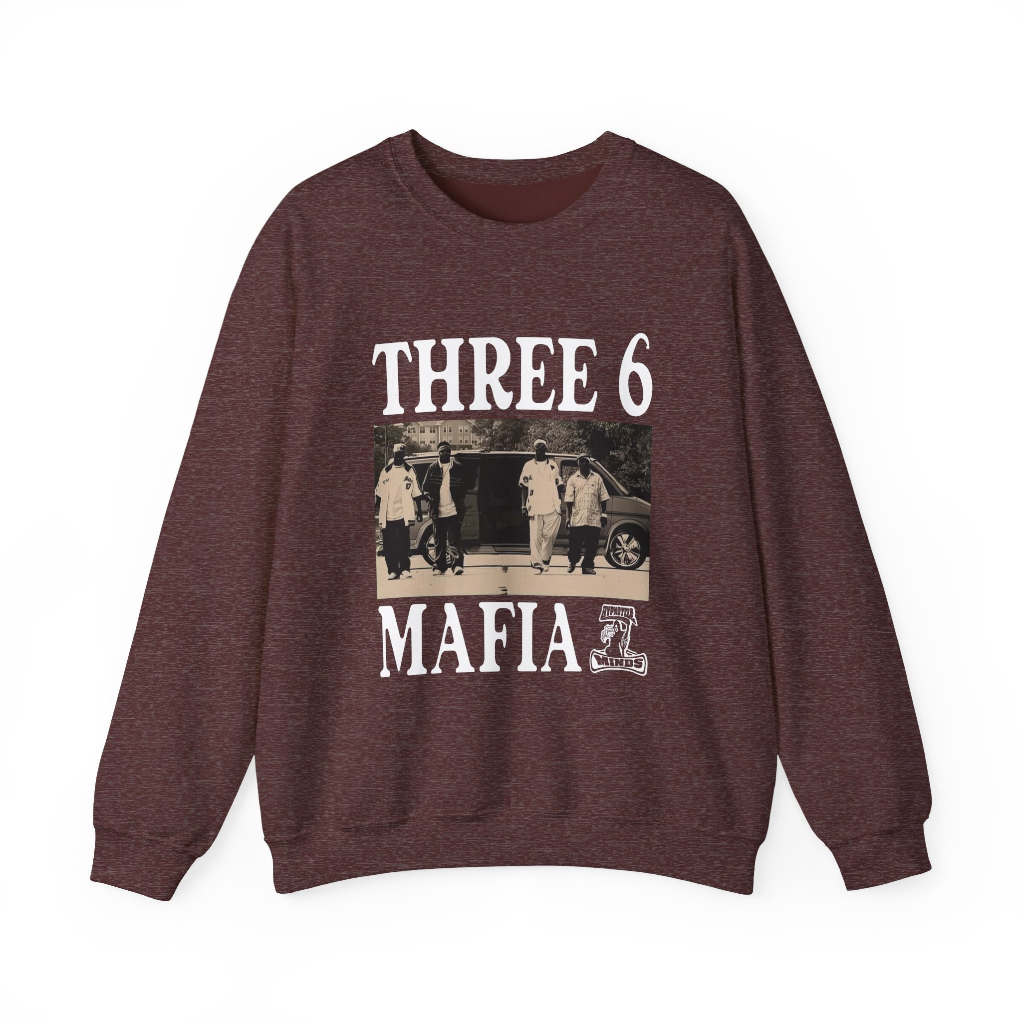 Three 6 Mafia Ridin Spinners Unisex Heavy Blendâ„¢ Crewneck Sweatshirt