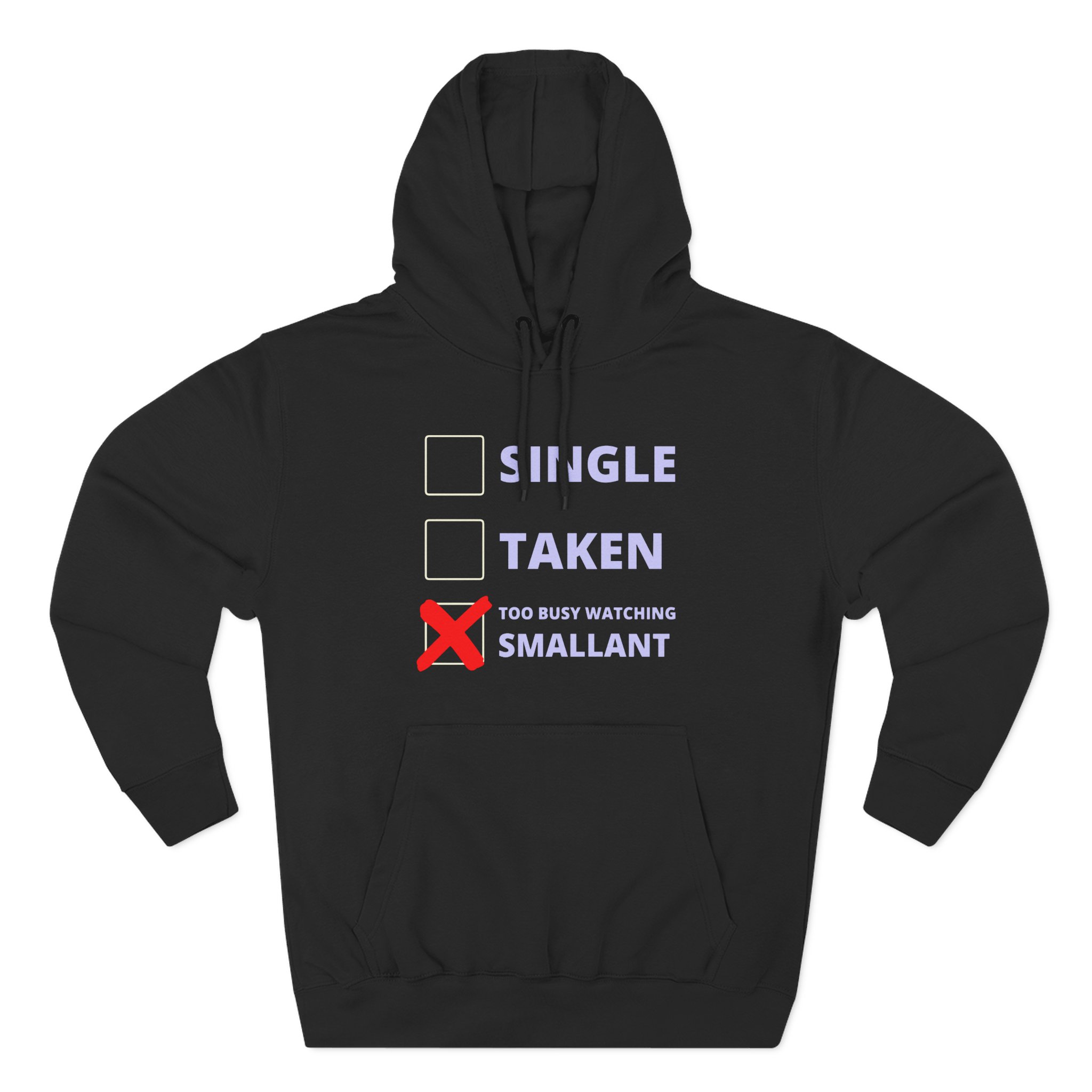SmallAnt Three-Panel Fleece Hoodie