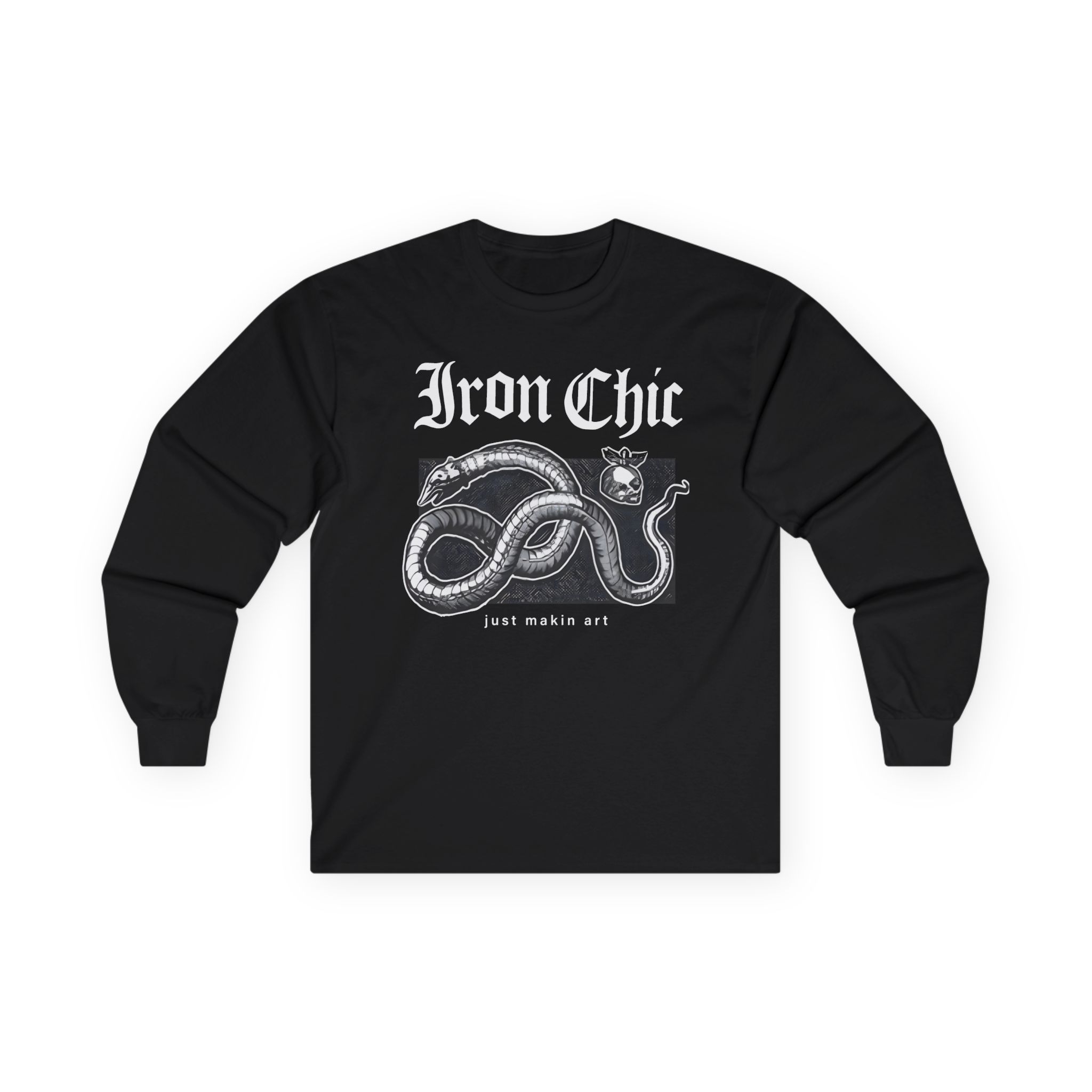 Iron Chic Makin' Art Unisex Ultra Cotton Long Sleeve Tee