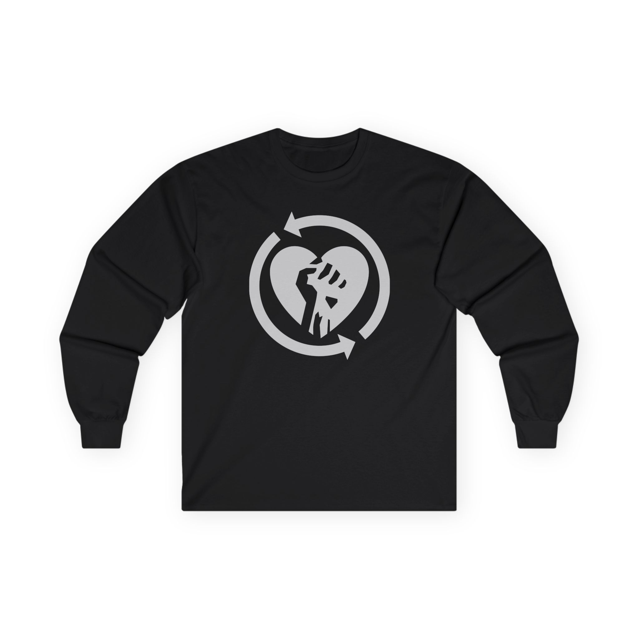 Rise Against Heartfist Glow in the Dark Unisex Ultra Cotton Long Sleeve Tee
