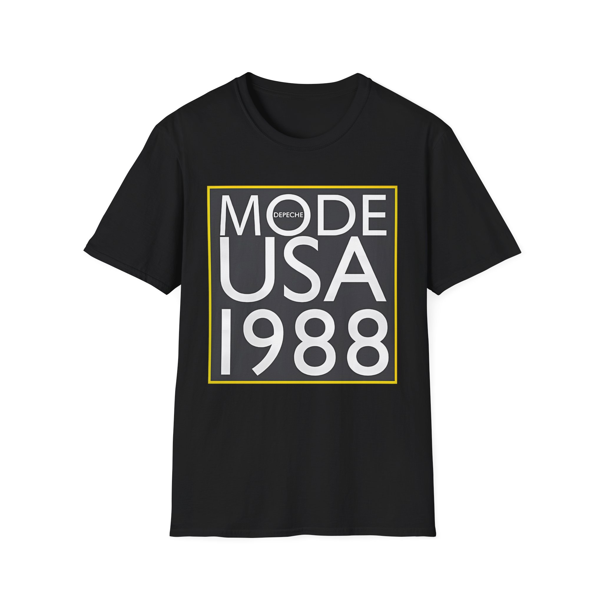Depeche Mode USA 1988 Unisex Softstyle T-Shirt
