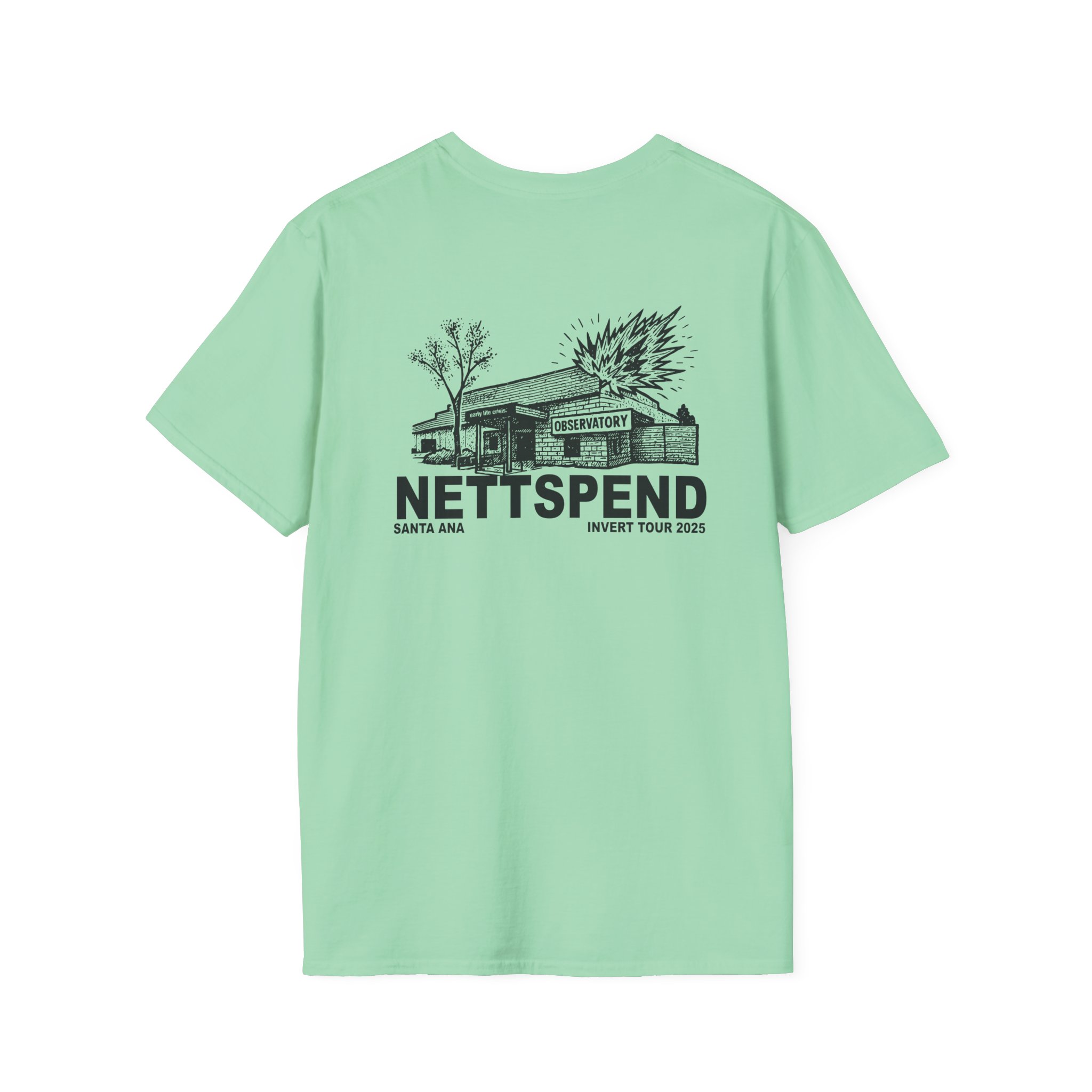 Nettspend Santa Ana Unisex Softstyle T-Shirt