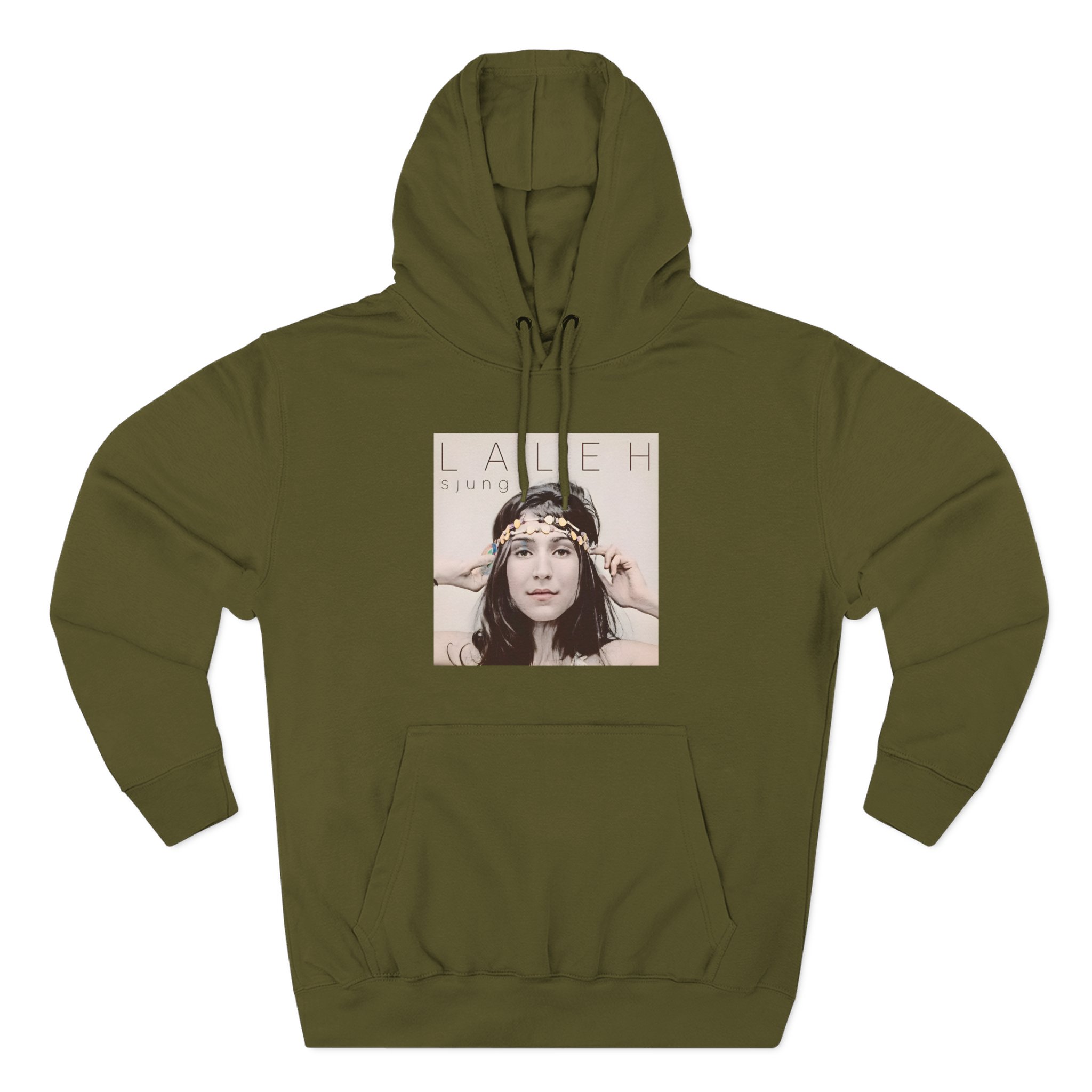 Laleh Sjung Album Cover Three-Panel Fleece Hoodie