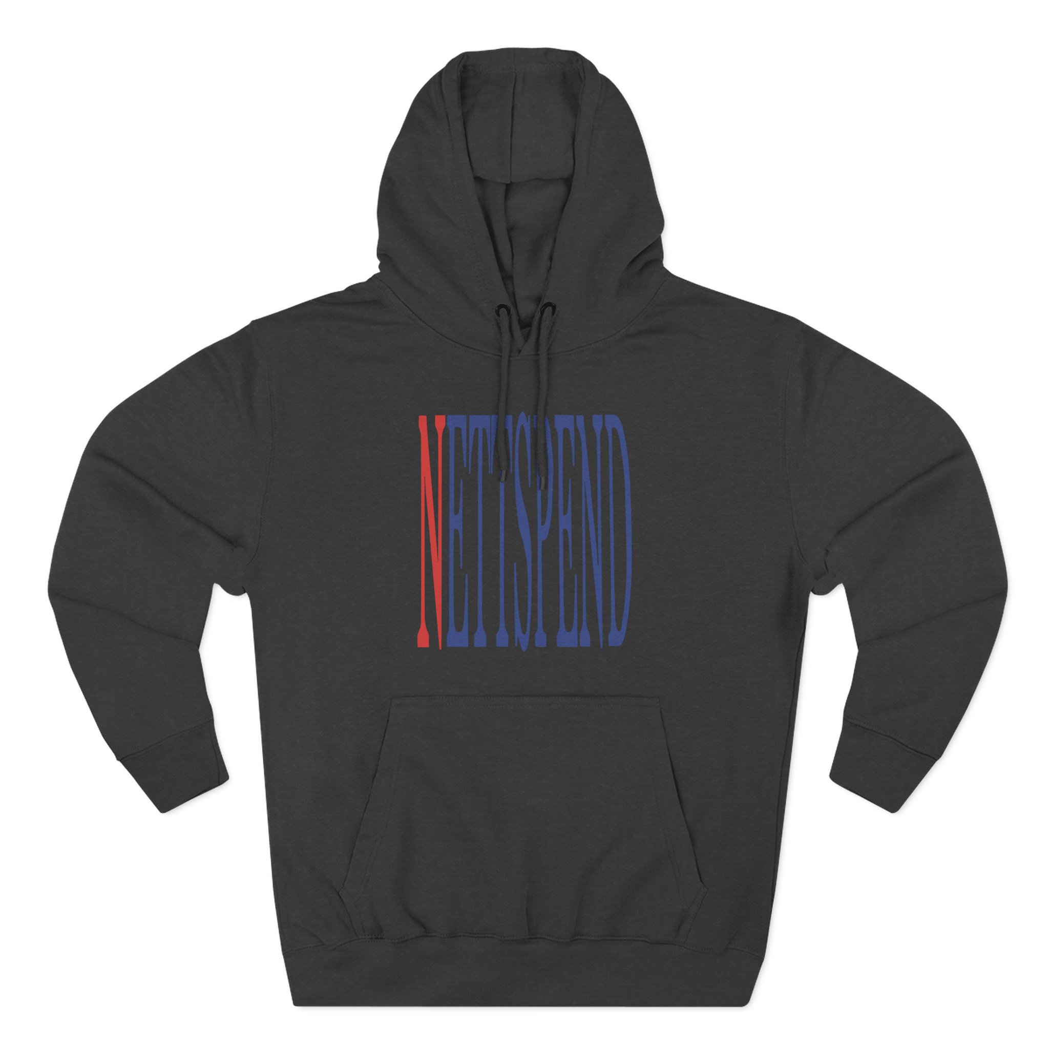 Nettspend Three-Panel Fleece Hoodie