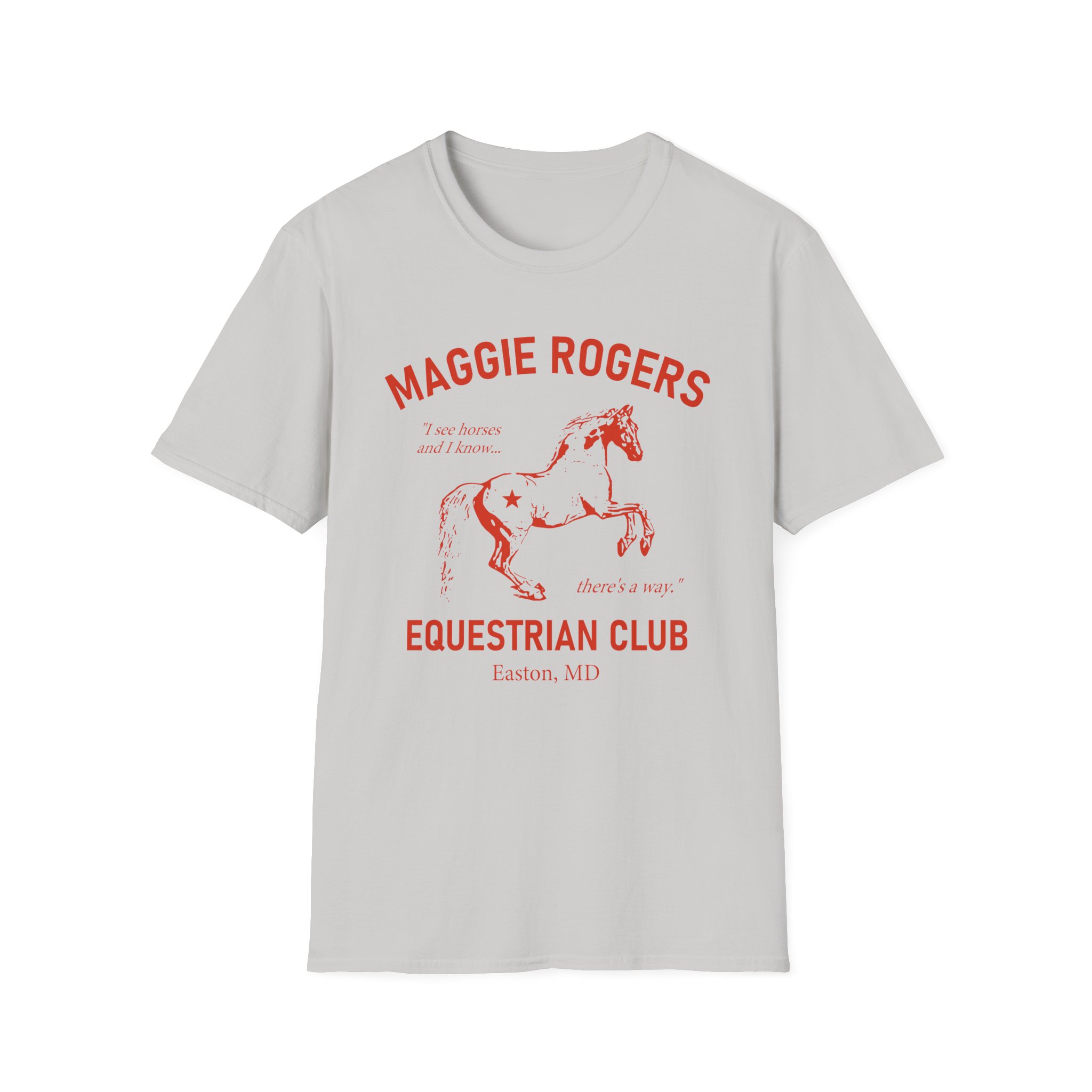 Maggie Rogers Equestrian Club Unisex Softstyle T-Shirt