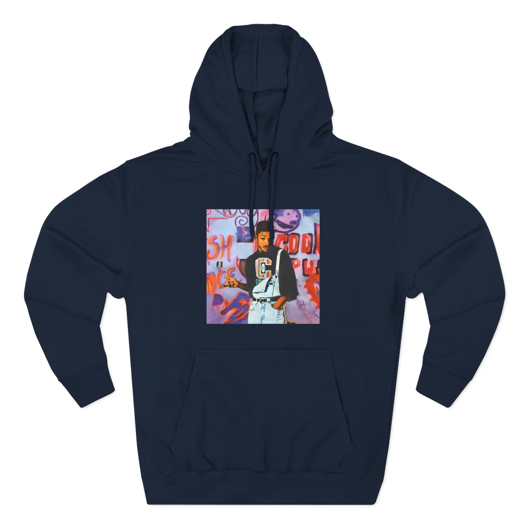 Will Smith Three-Panel Fleece Hoodie