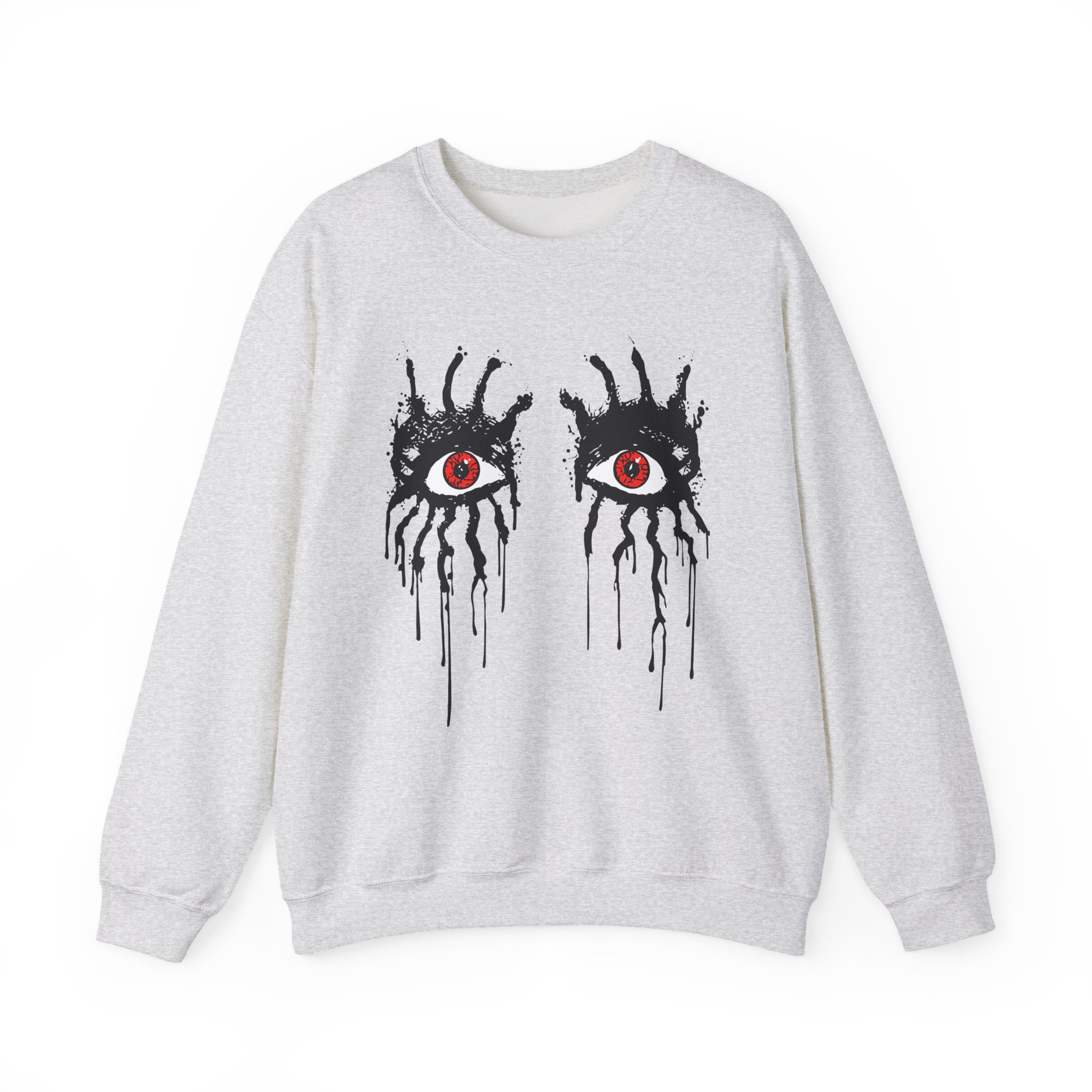 Alice Cooper Dripping Eyes Unisex Heavy Blendâ„¢ Crewneck Sweatshirt