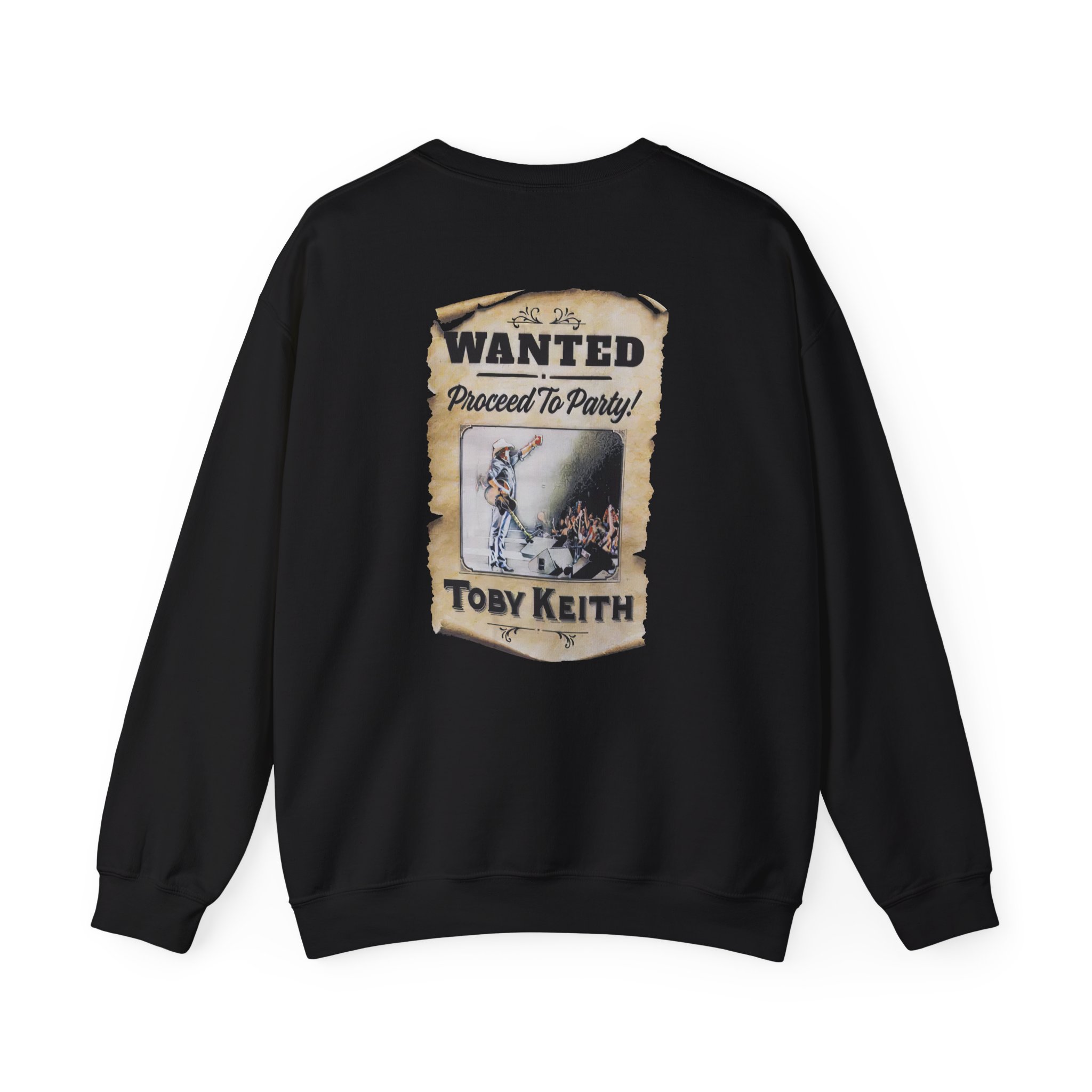 Toby Keith Proceed to Party Unisex Heavy Blendâ„¢ Crewneck Sweatshirt