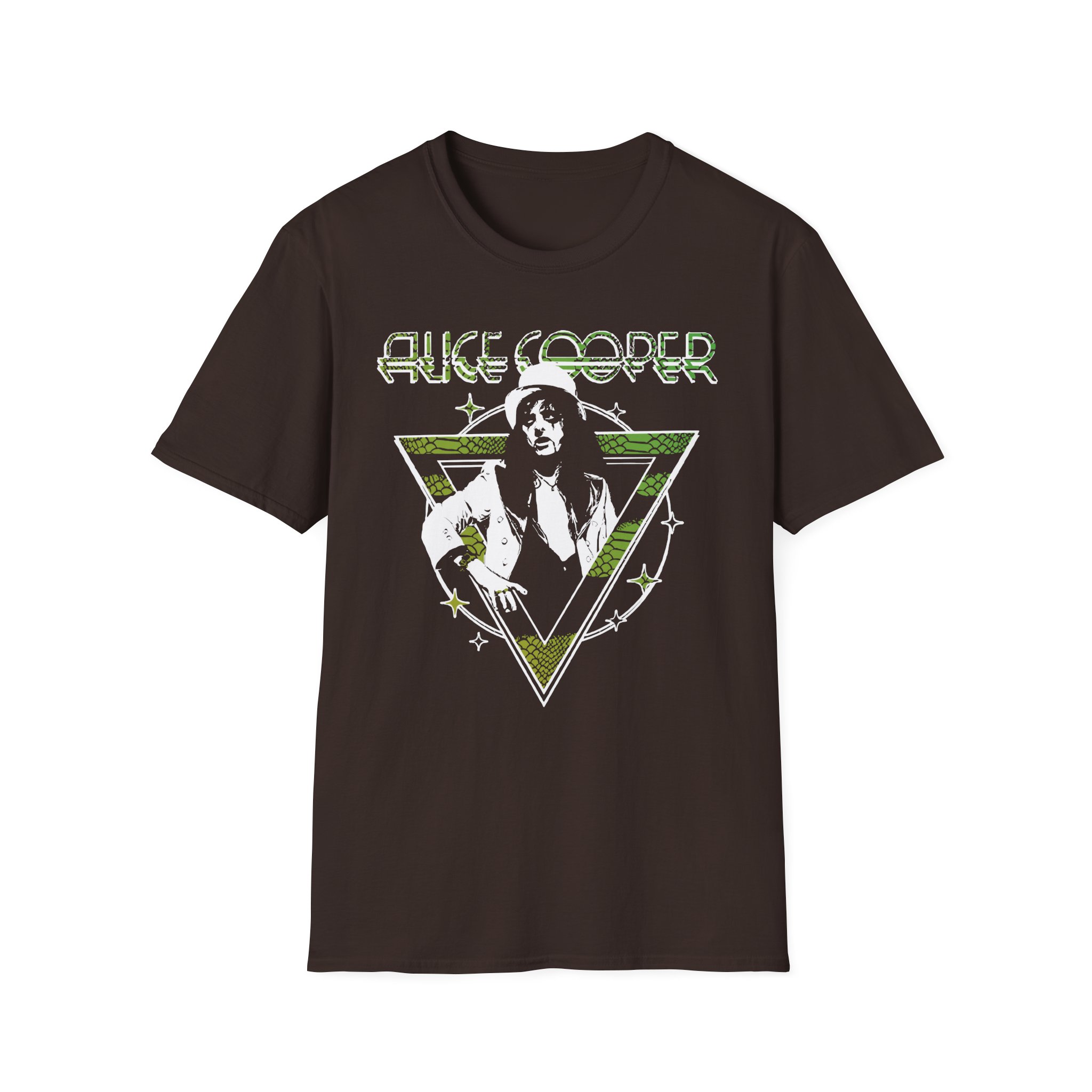 Alice Cooper Welcome to My Nightmare 50th Anniversary Top Hat Unisex Softstyle T-Shirt