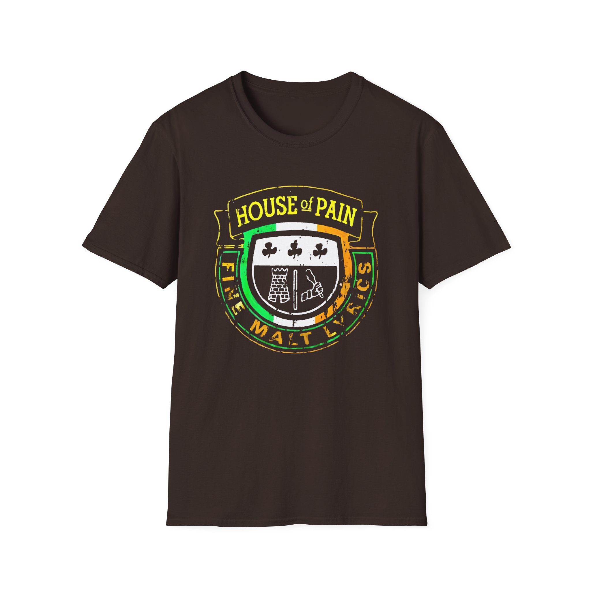 House of Pain Crest Distress Unisex Softstyle T-Shirt