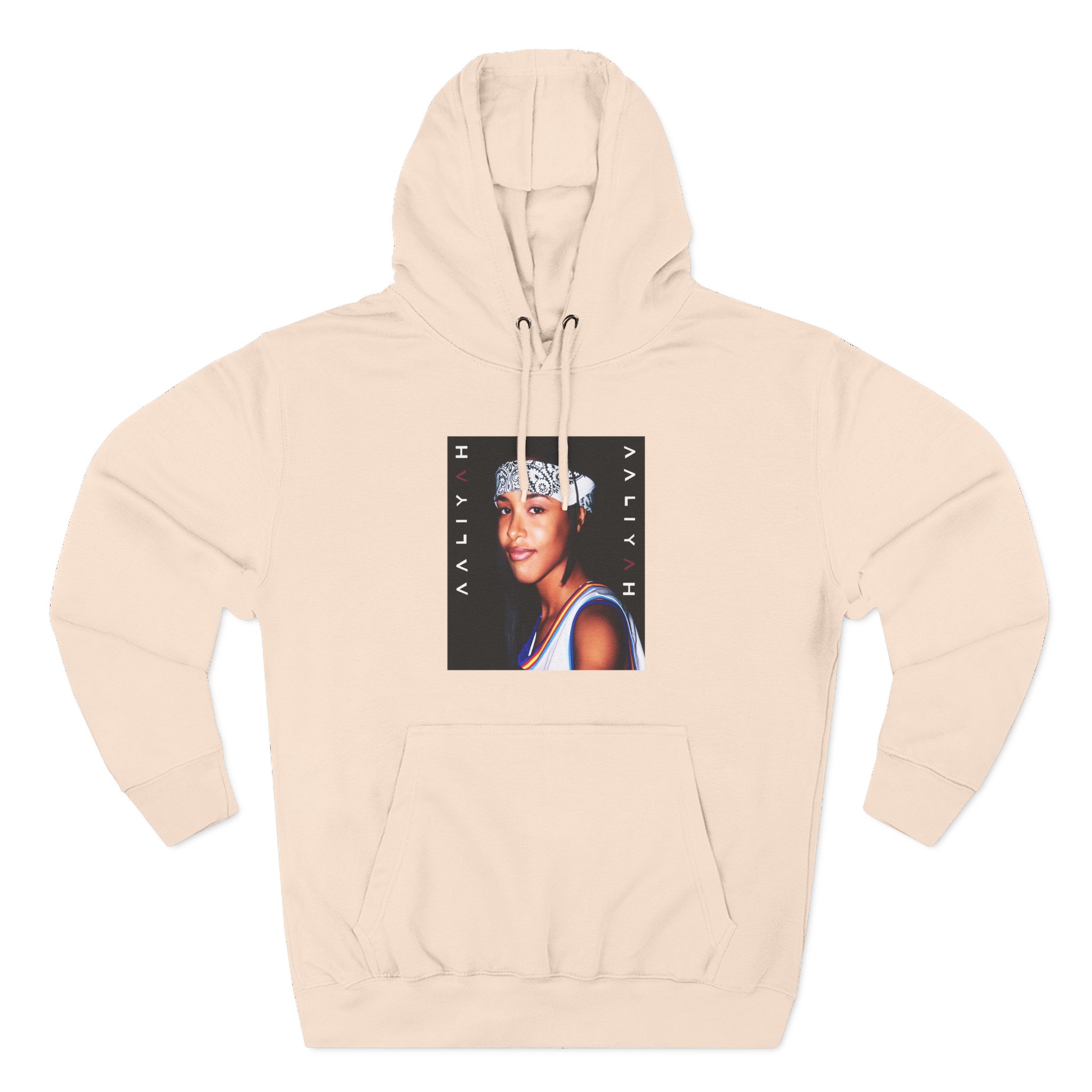 Aaliyah Three-Panel Fleece Hoodie