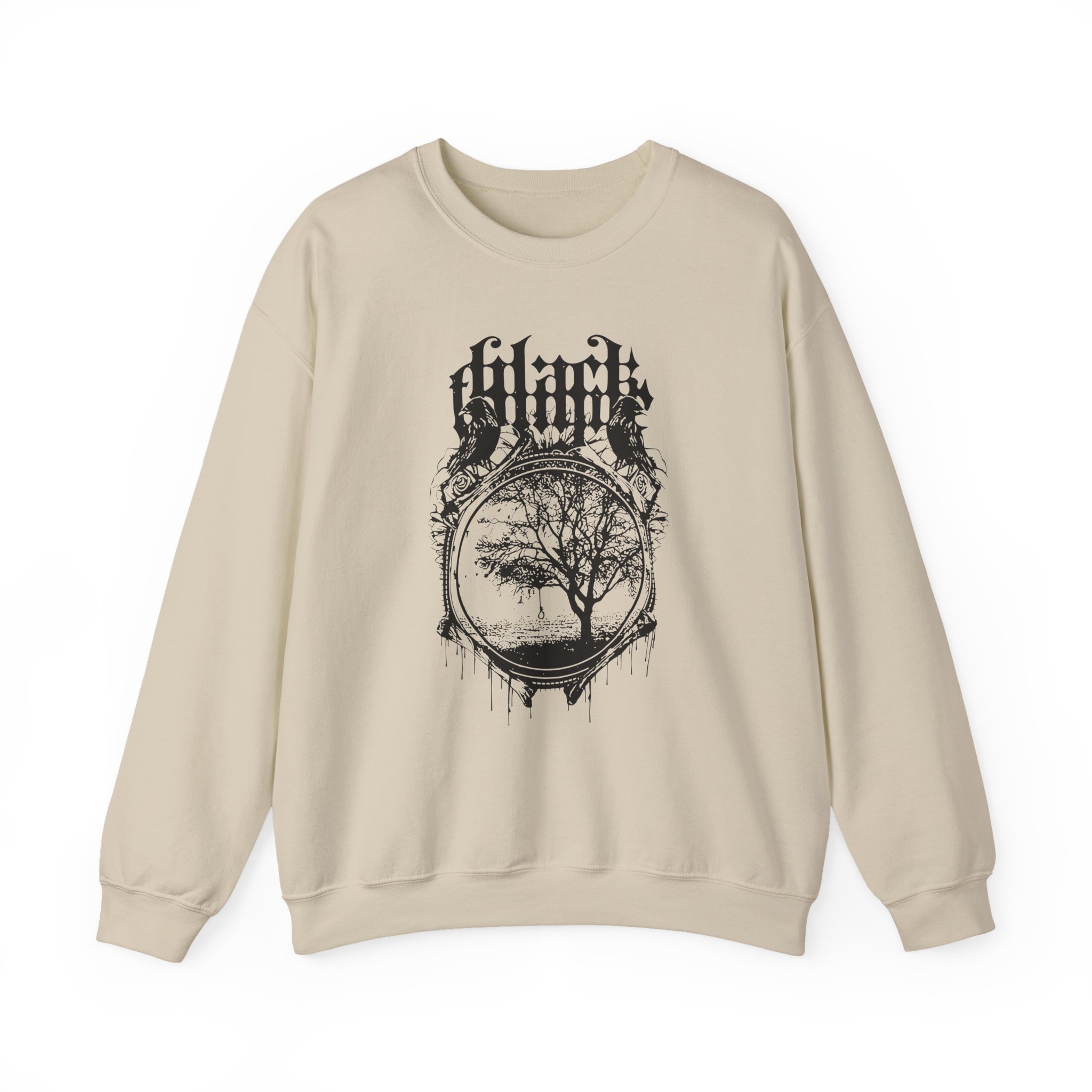 Black Tongue Murder Of Crows Unisex Heavy Blendâ„¢ Crewneck Sweatshirt