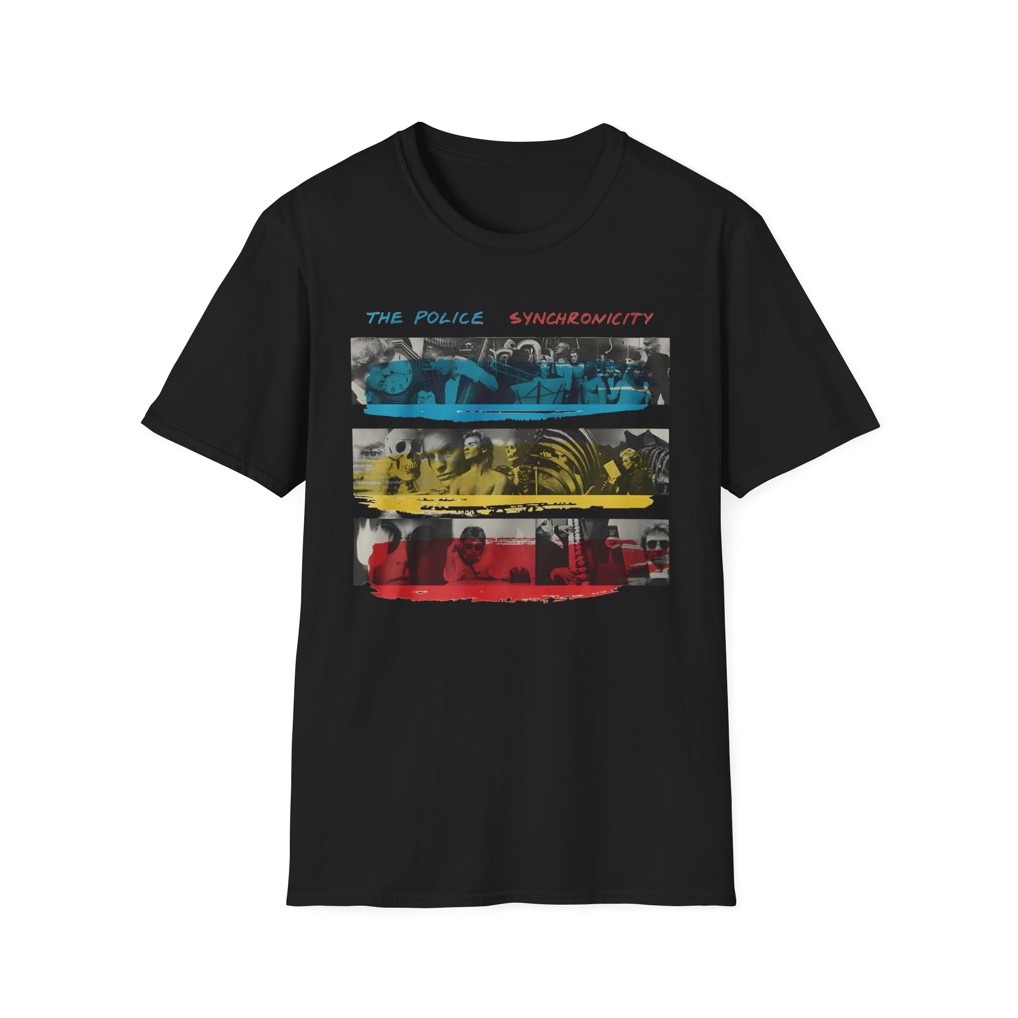 The Police Synchronicity Cover Unisex Softstyle T-Shirt