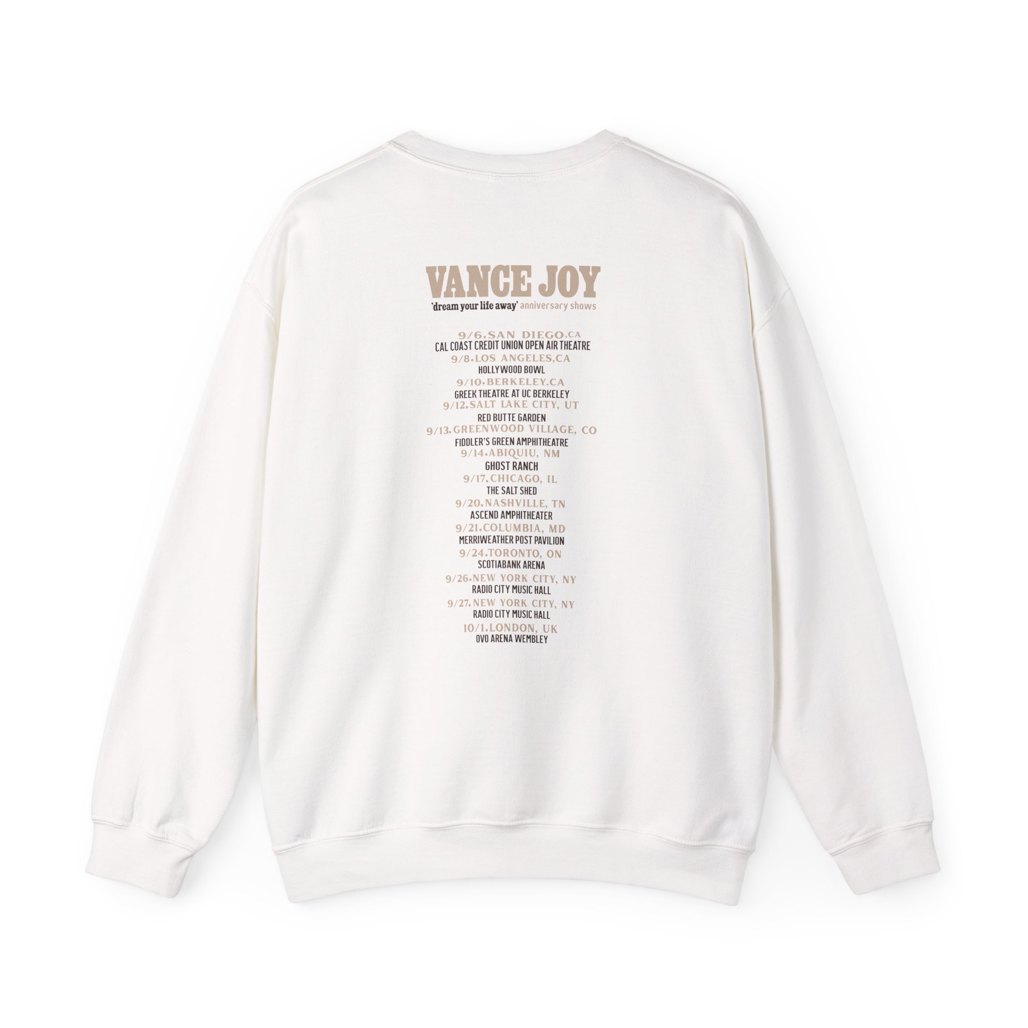 Vance Joy dream your life away Unisex Heavy Blendâ„¢ Crewneck Sweatshirt