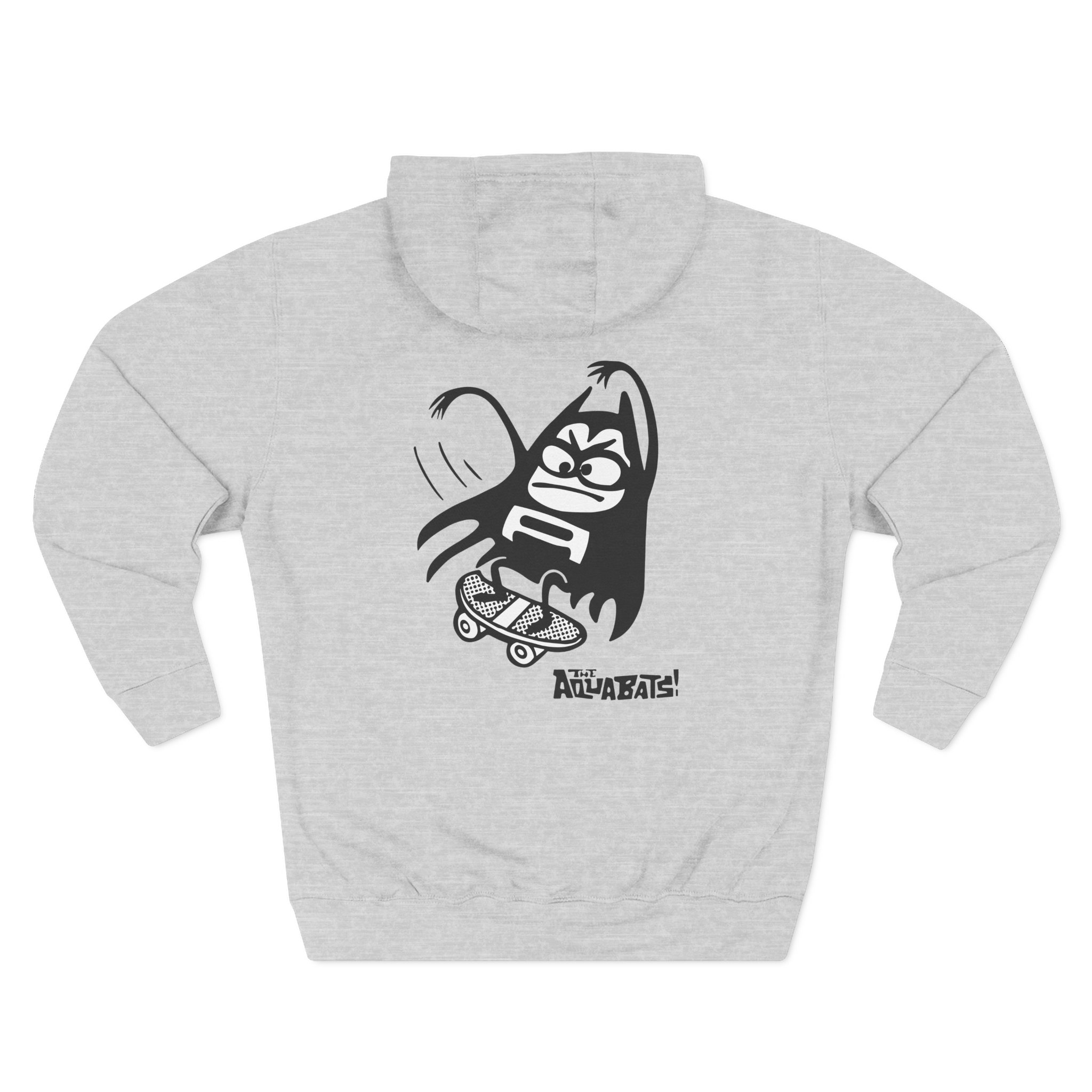 The Aquabats Lil Bat Skateboard Three-Panel Fleece Hoodie