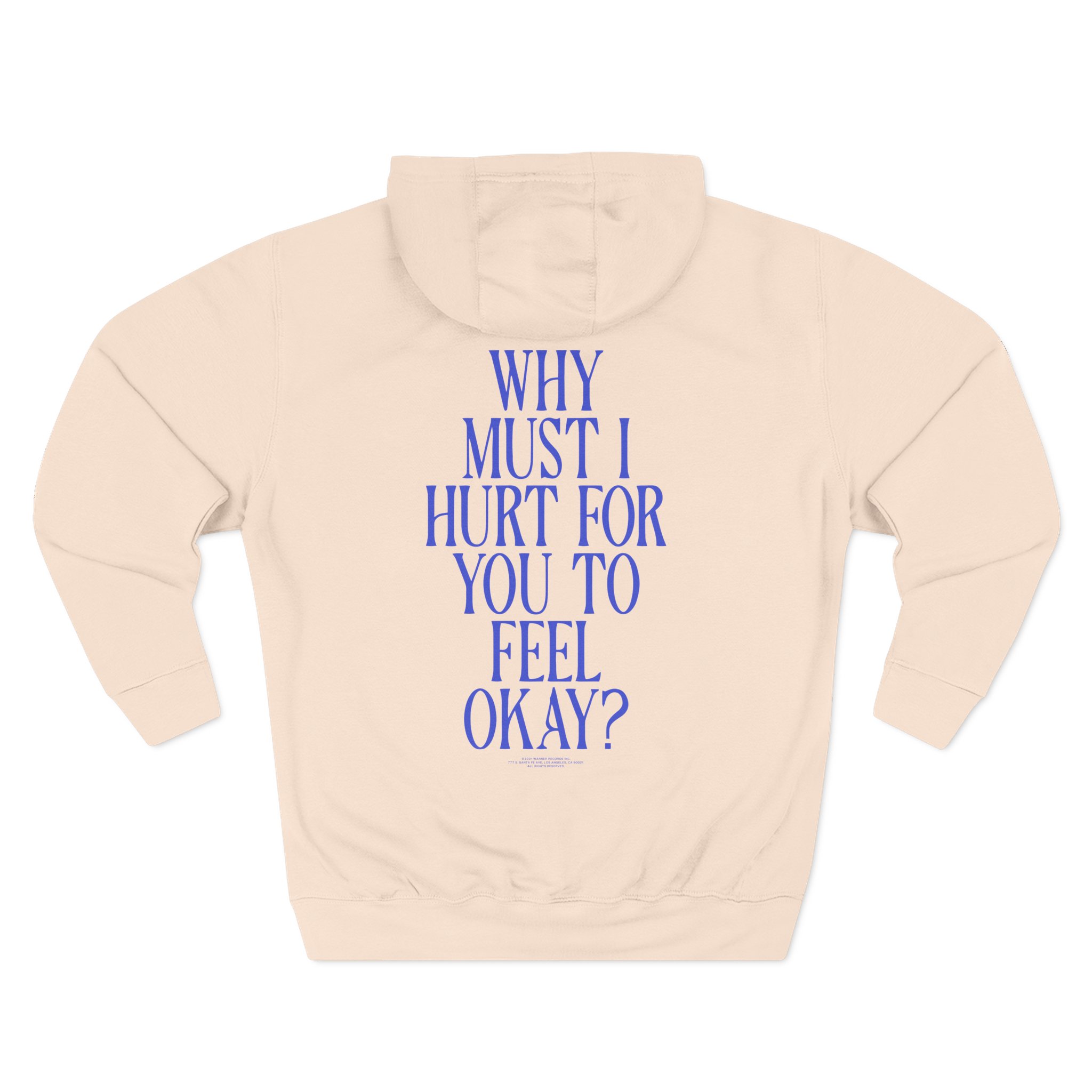 Joshua Bassett Why Must I Hurt Three-Panel Fleece Hoodie