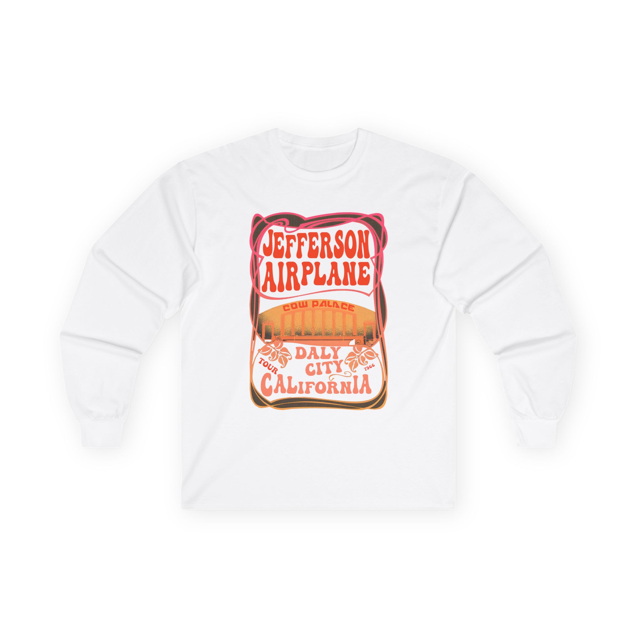 Jefferson Airplane Daly City Tour Unisex Ultra Cotton Long Sleeve Tee