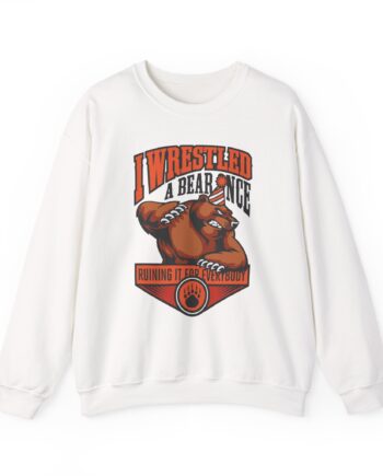 Iwrestledabearonce Unisex Heavy Blend™ Crewneck Sweatshirt