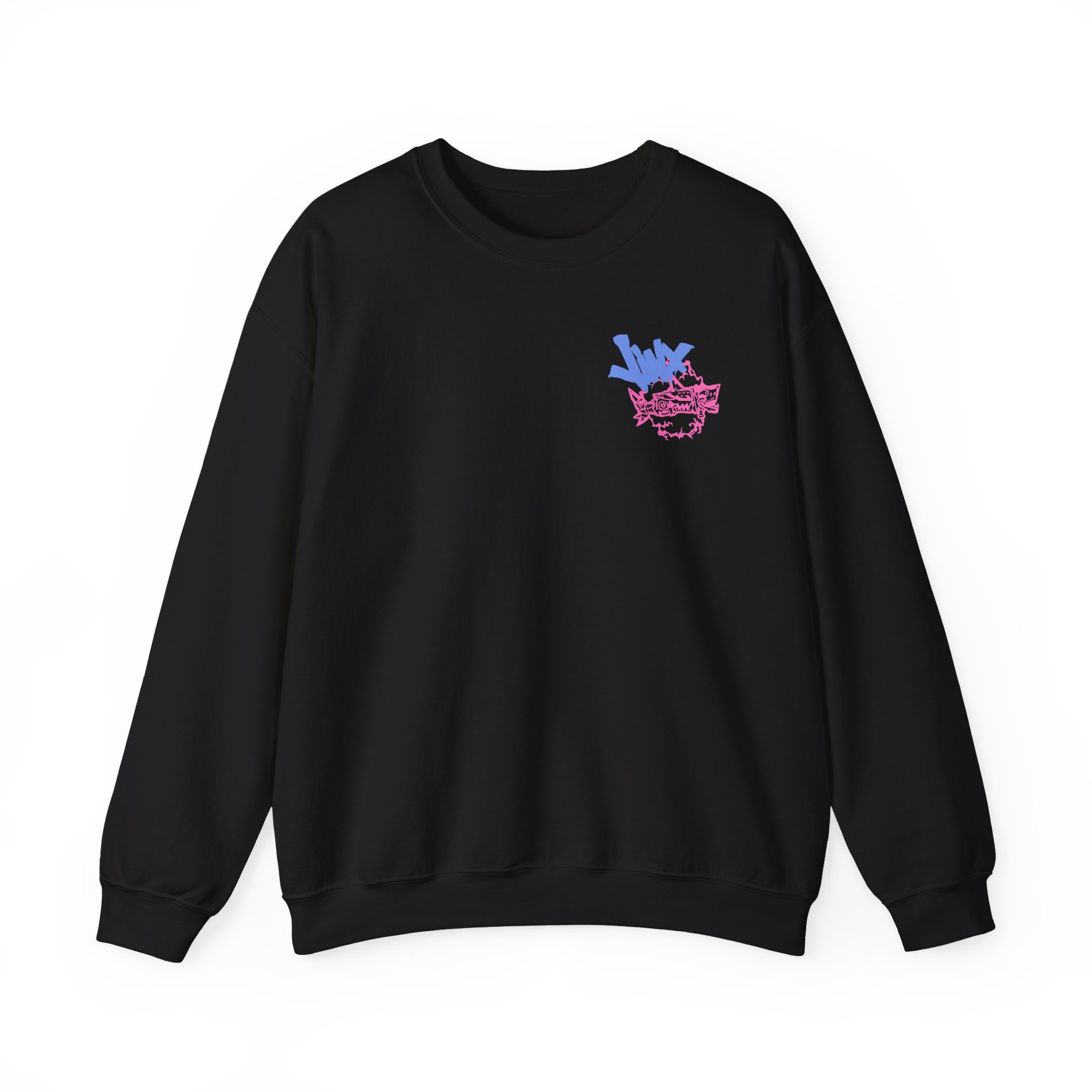 Jinx Arcane Gun Unisex Heavy Blendâ„¢ Crewneck Sweatshirt