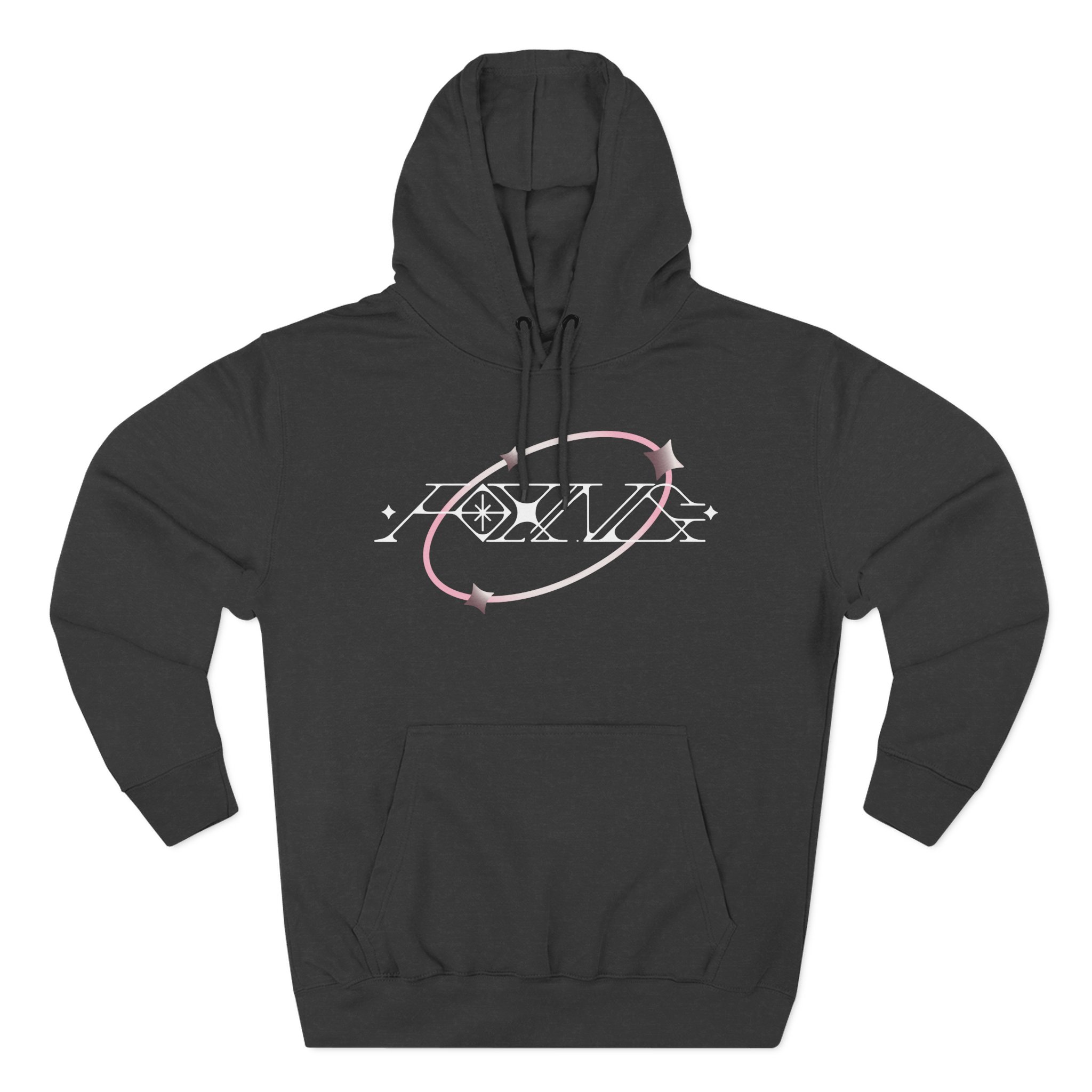 Foxing Loop Three-Panel Fleece Hoodie