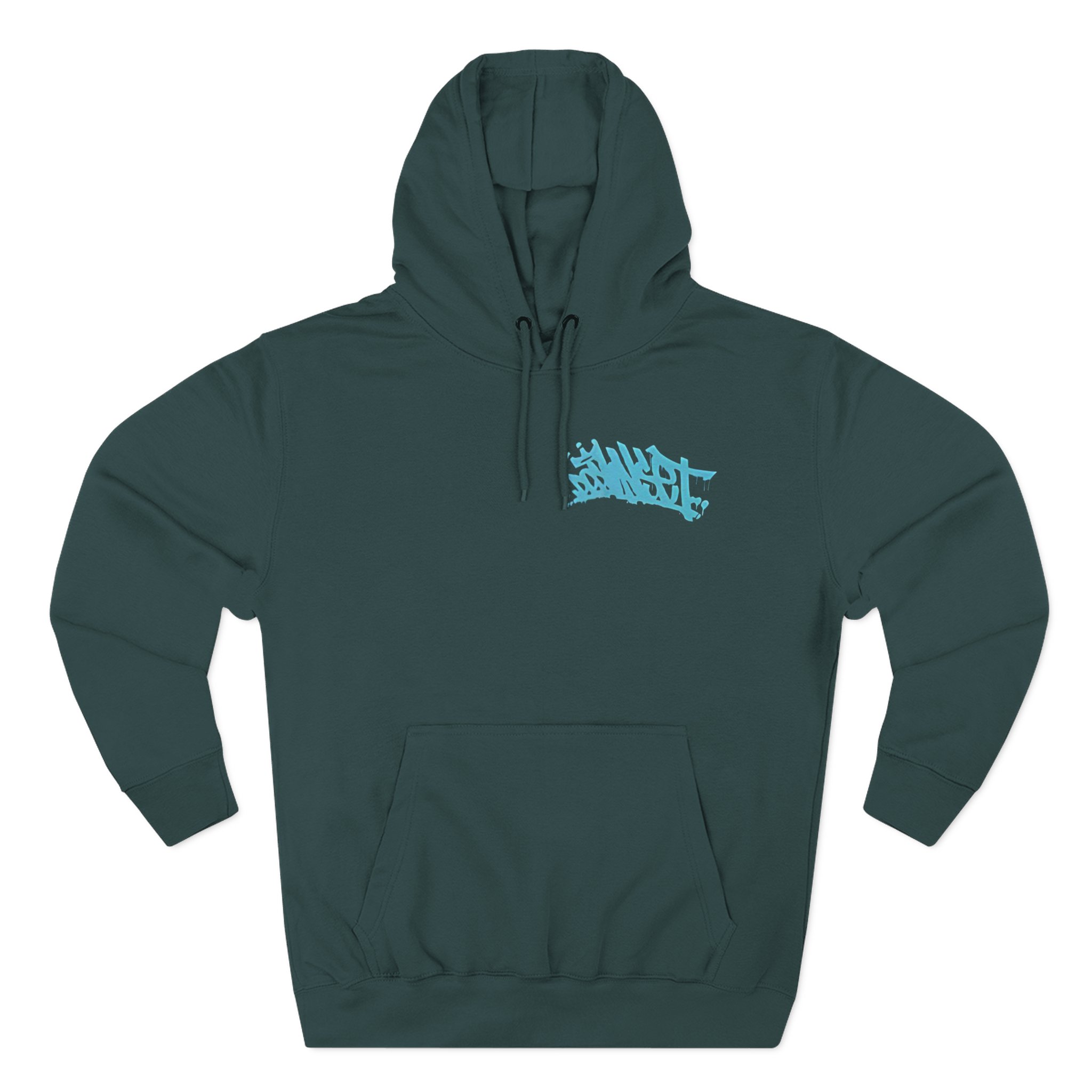 Downset Three-Panel Fleece Hoodie